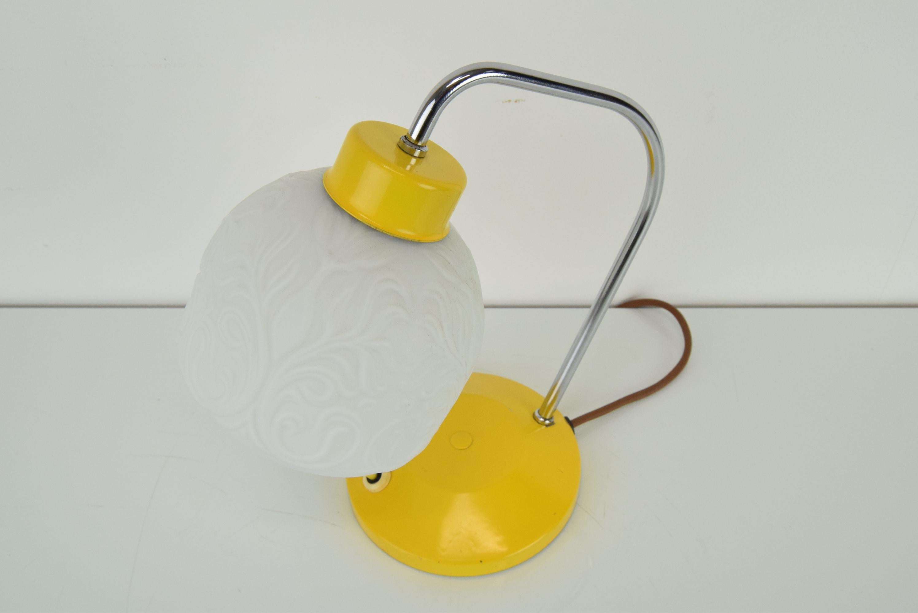 Metal Midcentury Table Lamp/Lidokov, 1960s For Sale