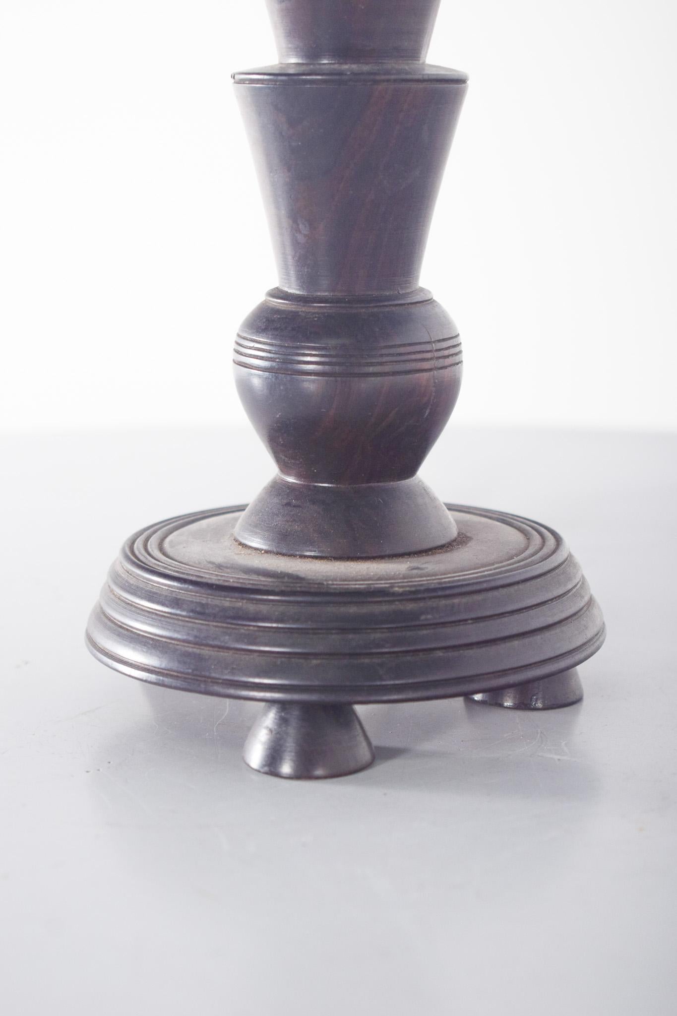 Mid-Century Modern Mid-Century Table Lamp Made of Wood For Sale