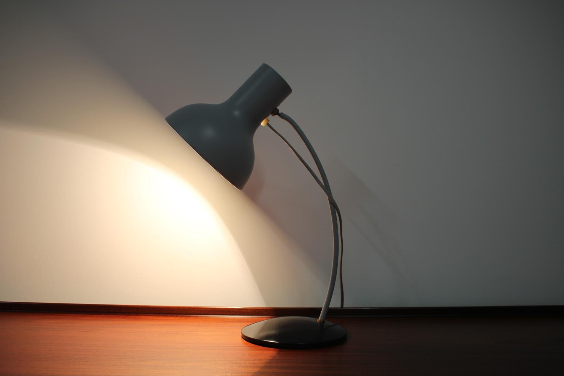 Czech Midcentury Table Lamp or Napako, 1960s For Sale