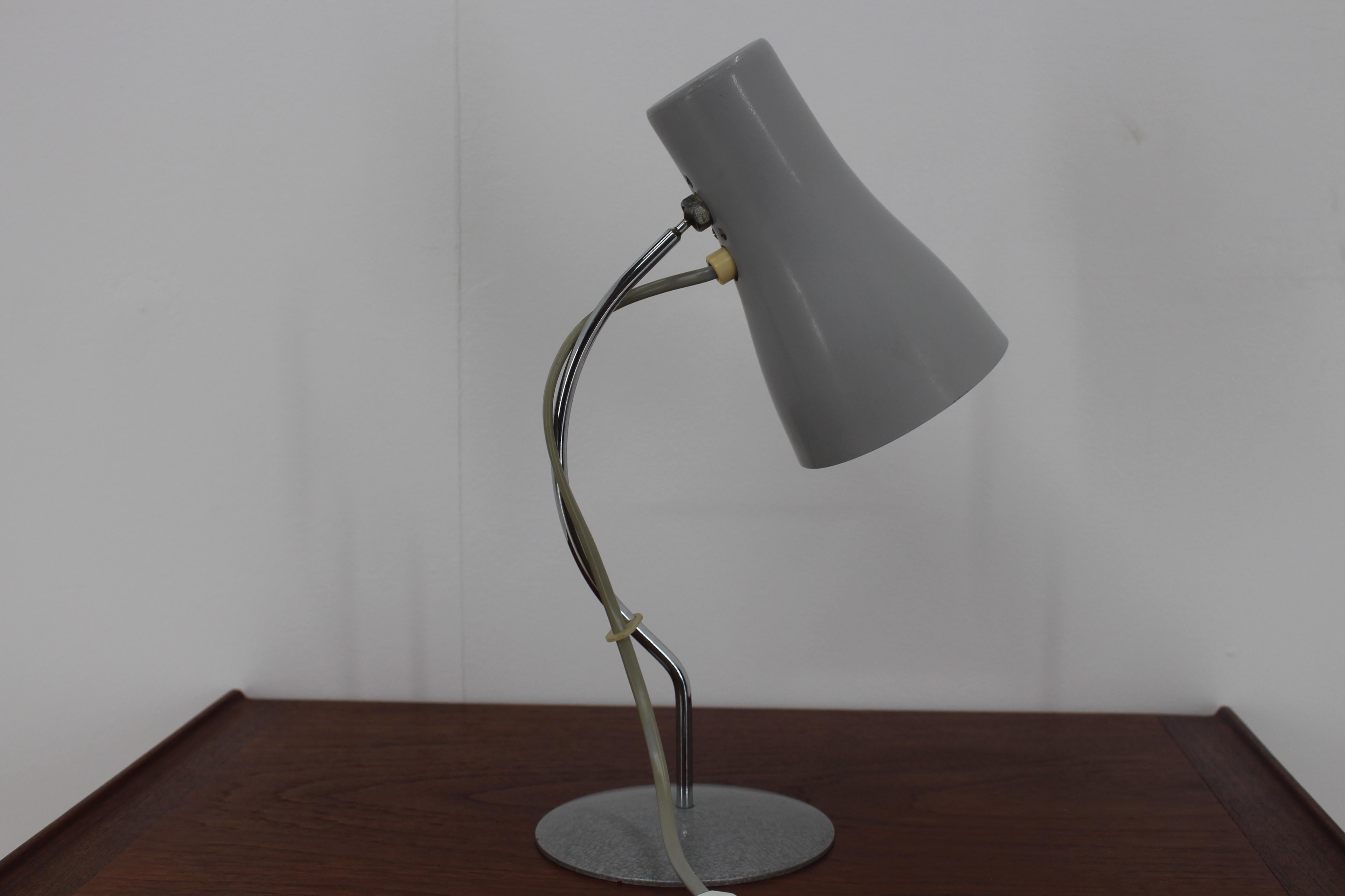 Czech Midcentury Table Lamp/Napako, 1960s For Sale