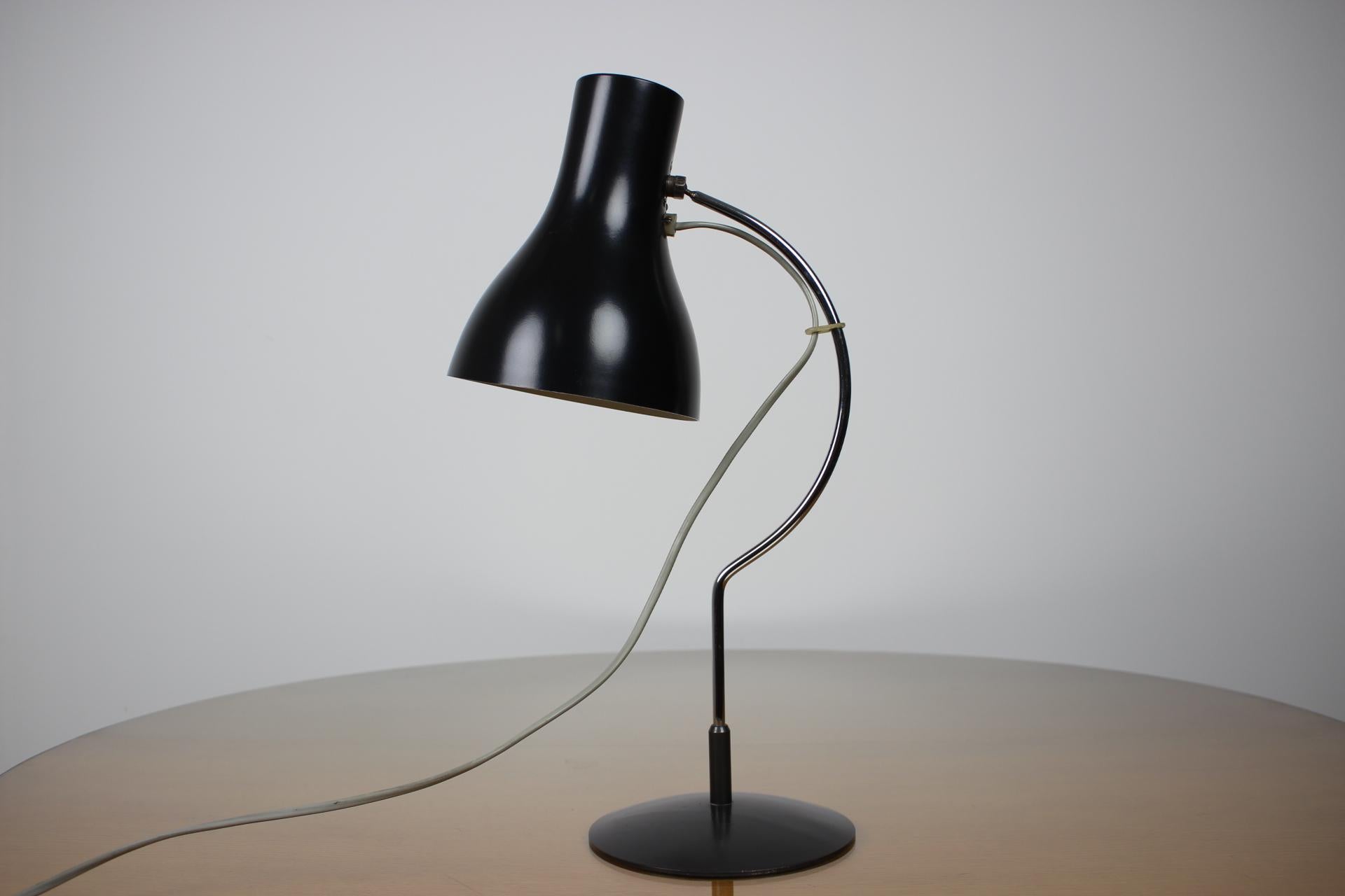 Czech Midcentury Table Lamp/Napako, 1960s For Sale