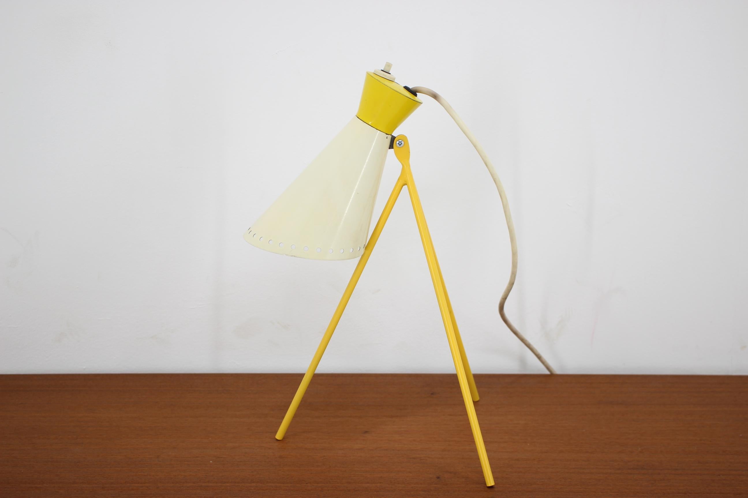 Midcentury Table Lamp/Napako by Josef Hůrka, 1954 In Good Condition For Sale In Praha, CZ