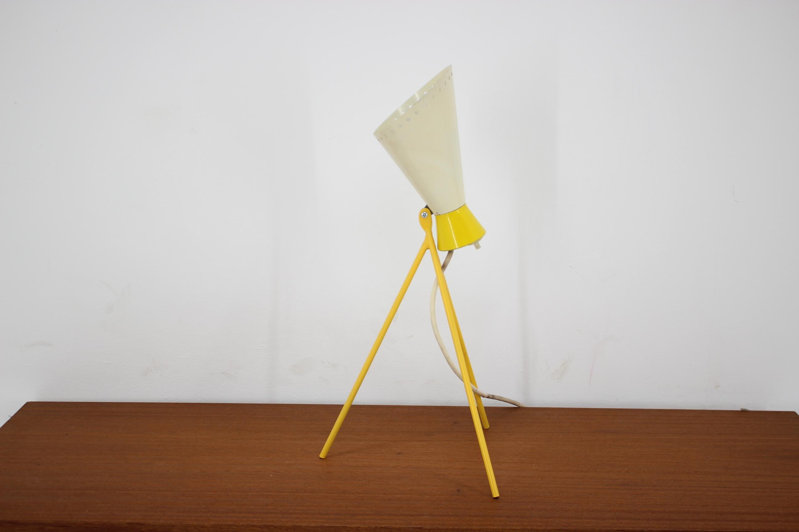 Mid-20th Century Midcentury Table Lamp/Napako by Josef Hůrka, 1954 For Sale