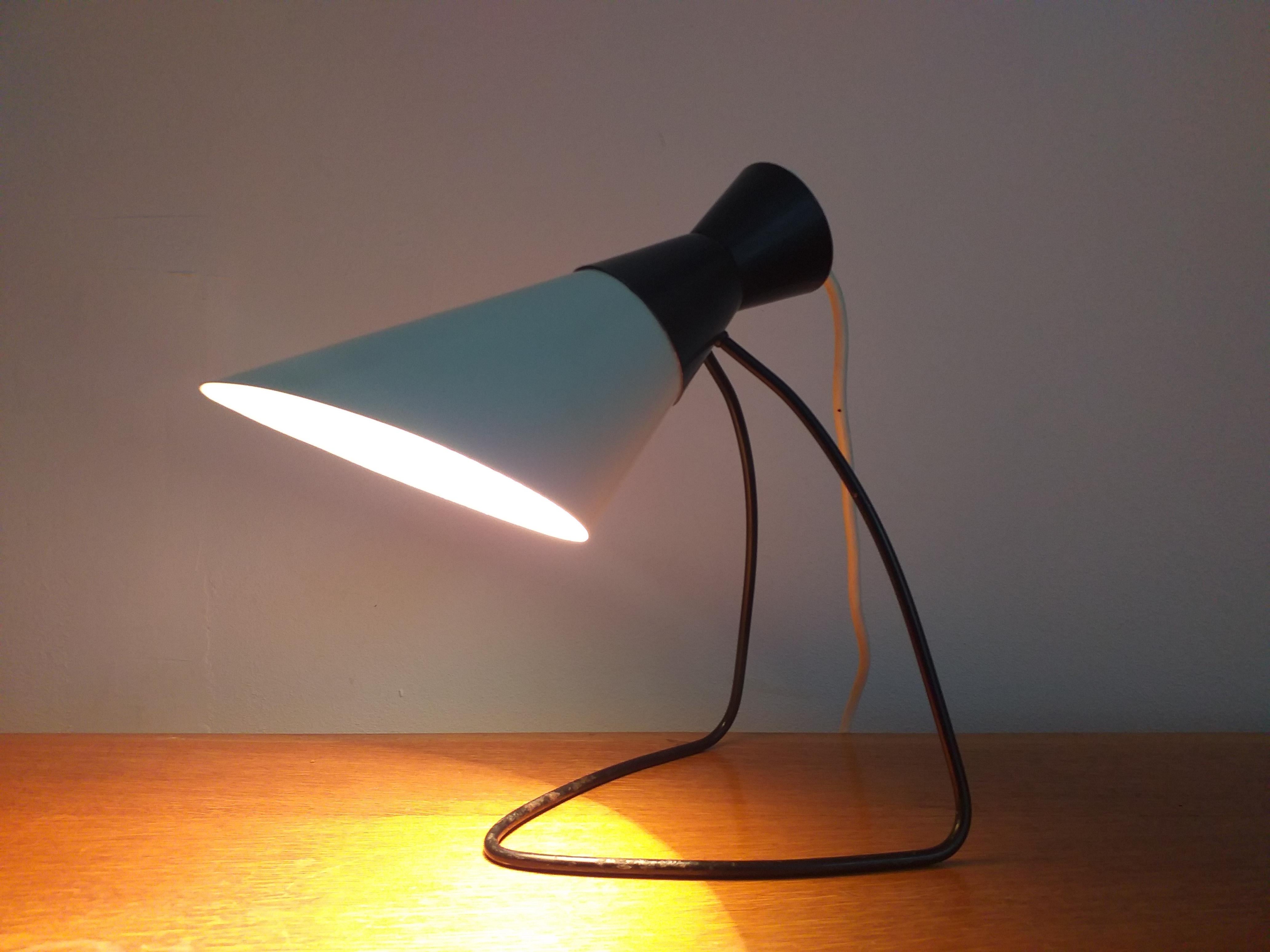 Mid-20th Century Midcentury Table Lamp Napako Designed by Josef Hurka, 1960s For Sale