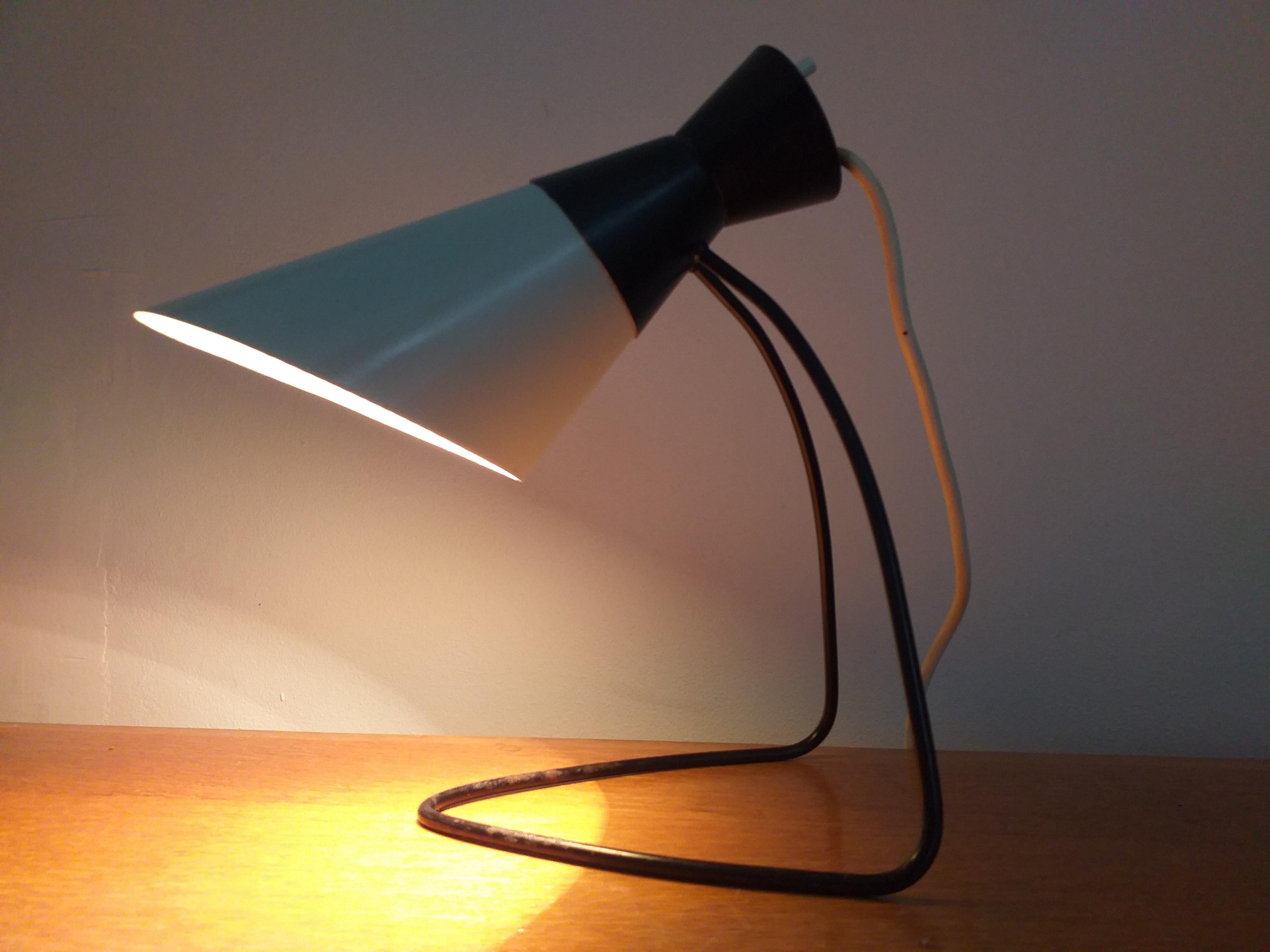 Midcentury Table Lamp Napako Designed by Josef Hurka, 1960s For Sale 1