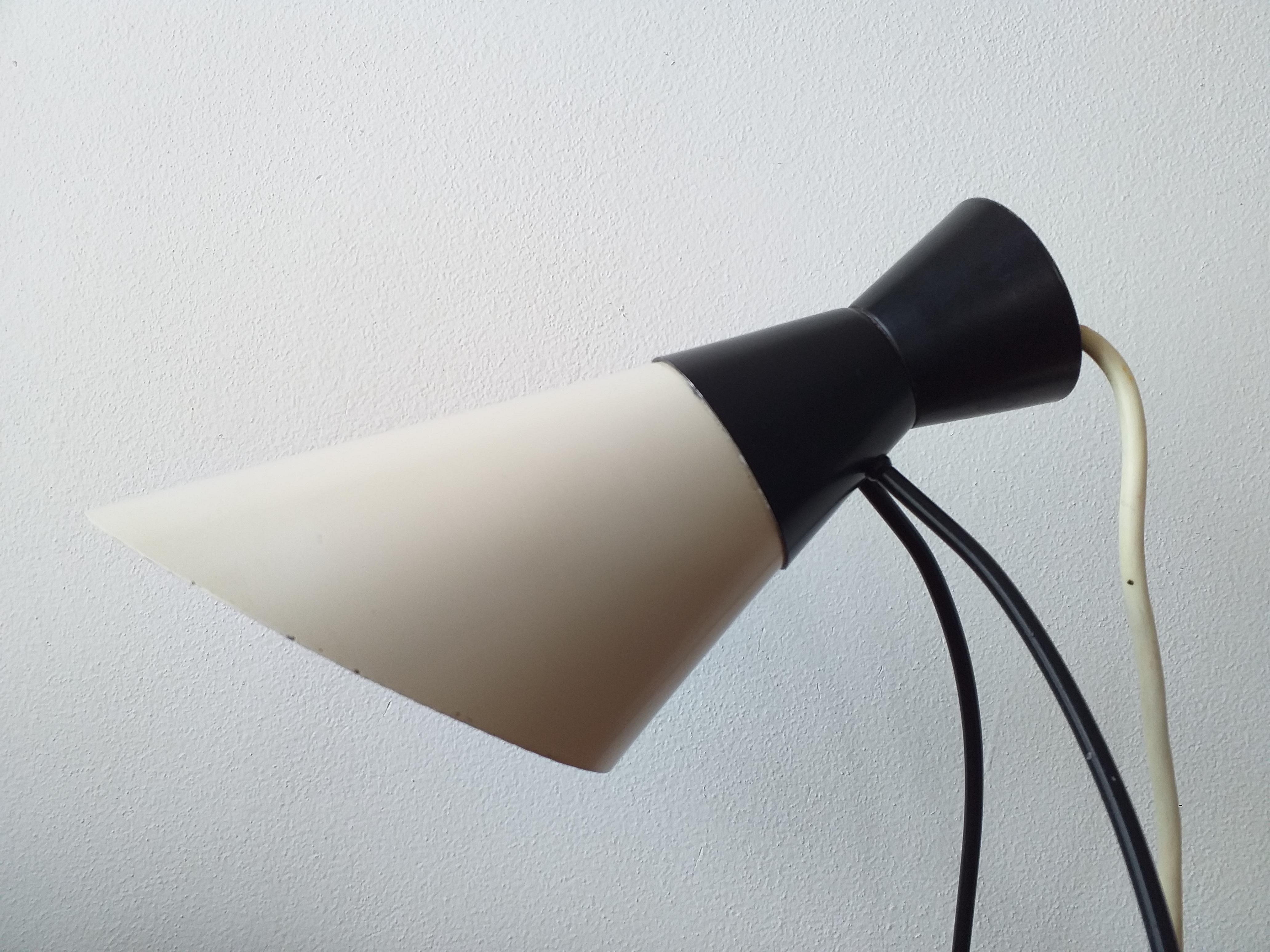 Mid-Century Modern Midcentury Table Lamp Napako Designed by Josef Hurka, 1960s For Sale