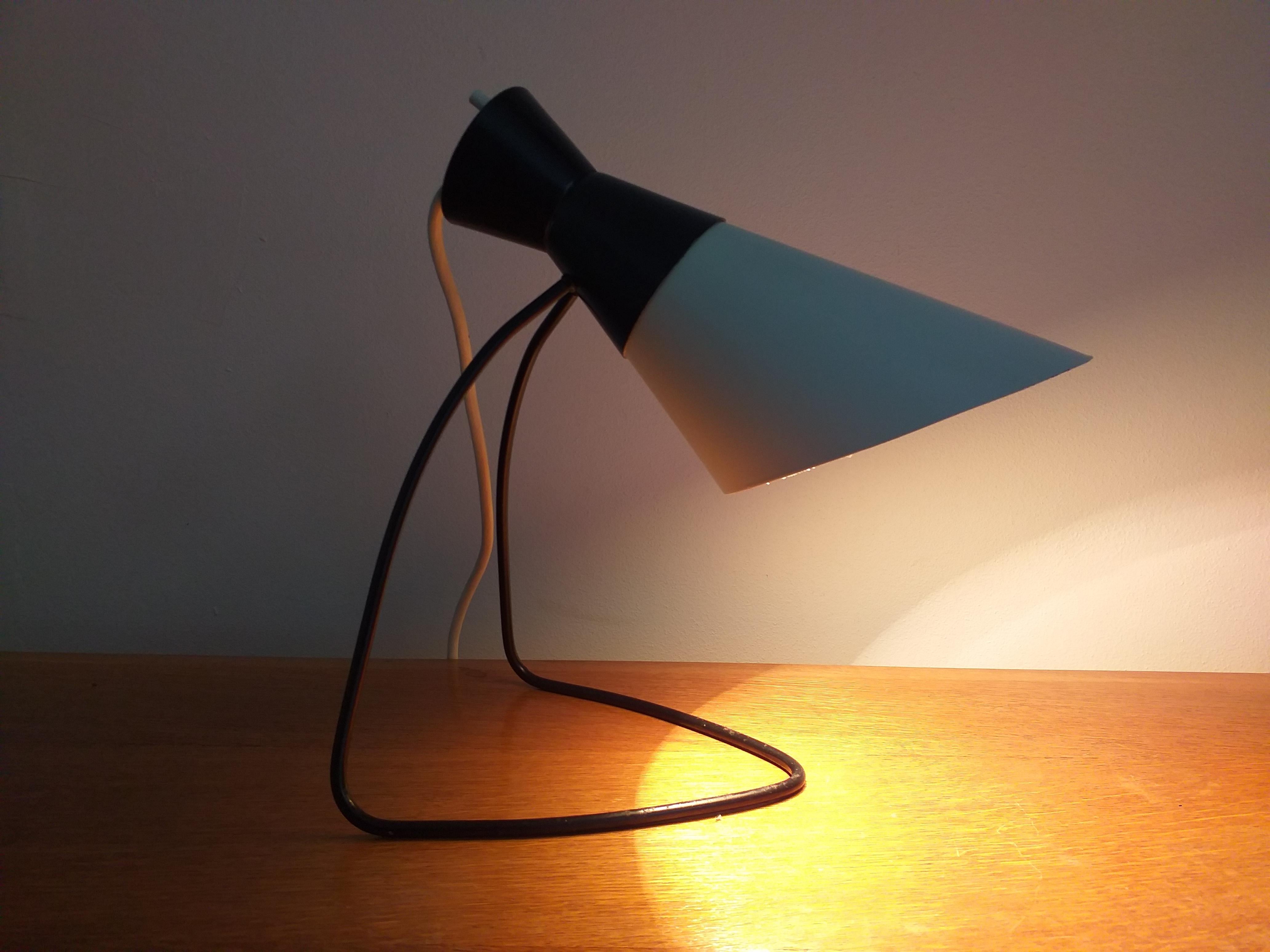 Midcentury Table Lamp Napako Designed by Josef Hurka, 1960s In Good Condition For Sale In Praha, CZ