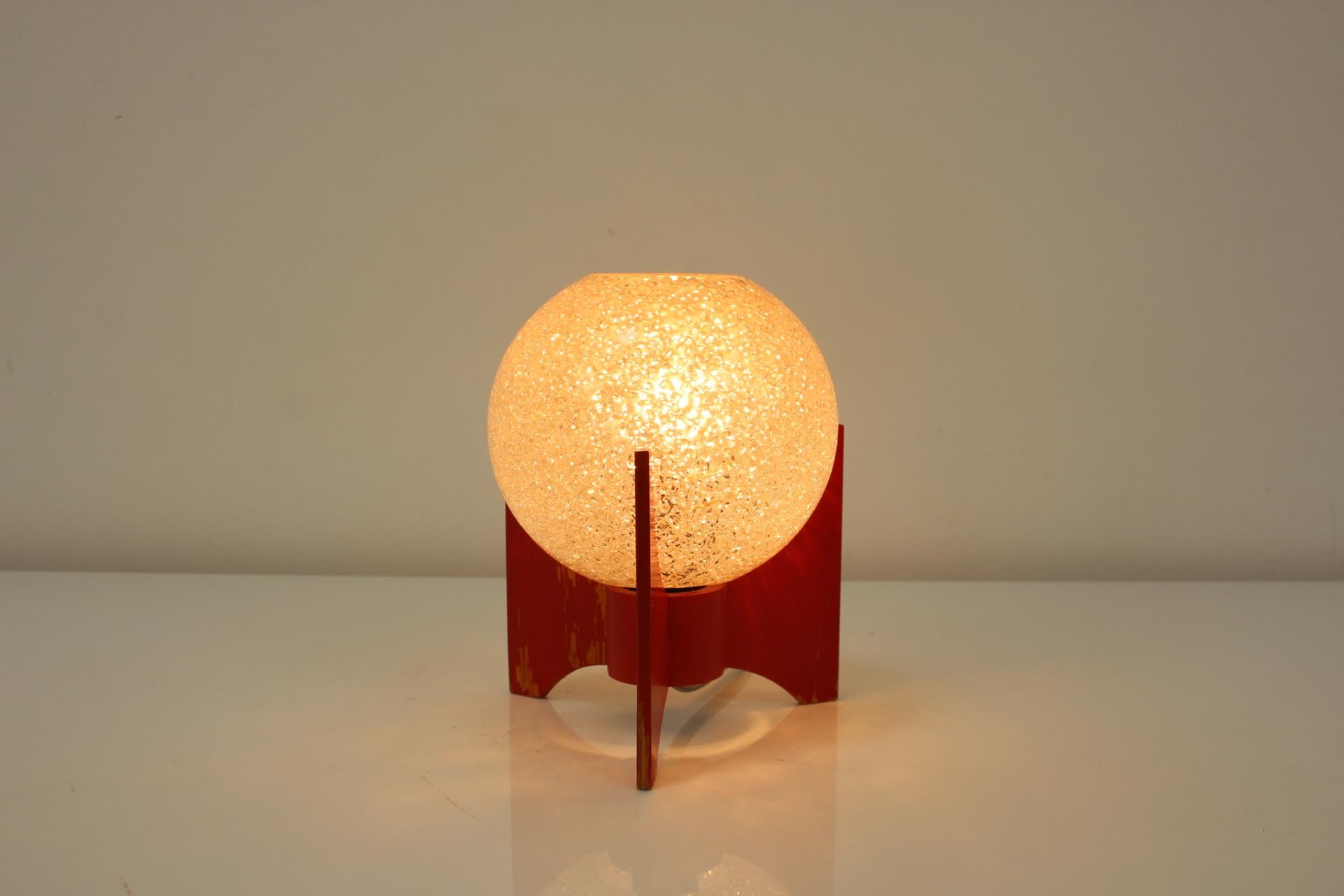 Mid-Century Table Lamp Pokrok Žilina, 1960's For Sale 3
