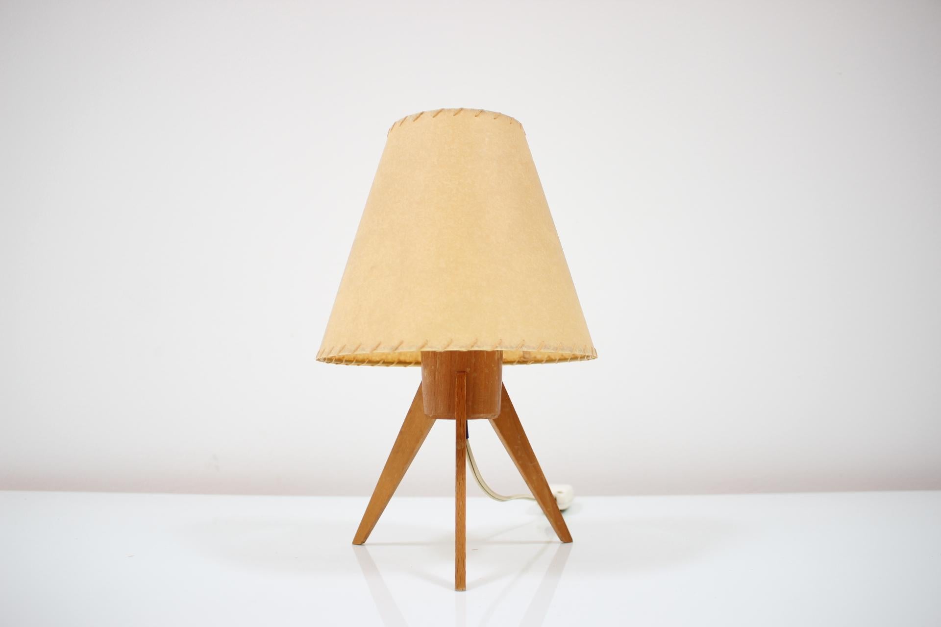 Mid-Century Table Lamp/Pokrok Žilina, 1960's In Good Condition In Praha, CZ