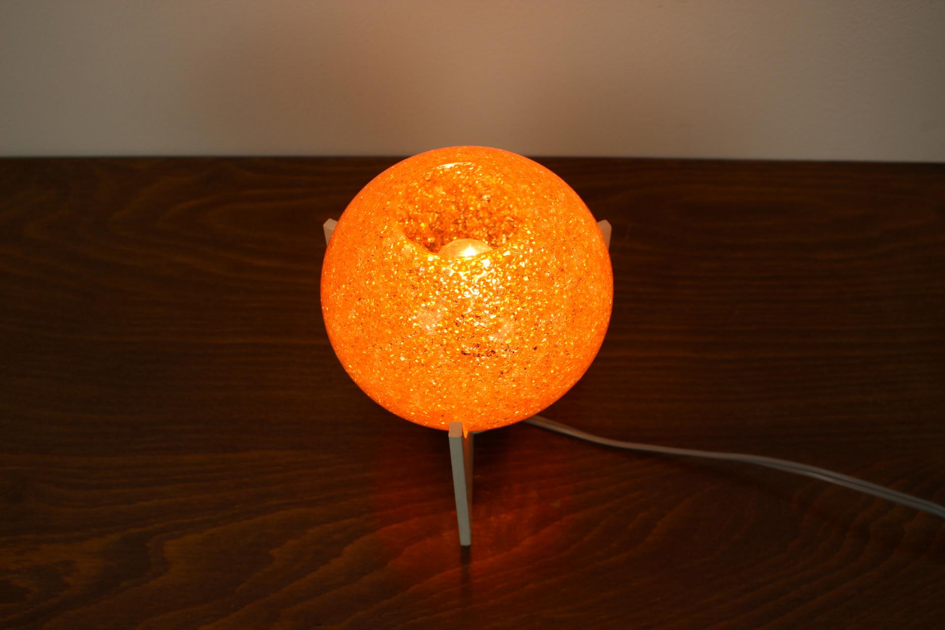 Midcentury Table Lamp, Rocket, 1960s For Sale 2