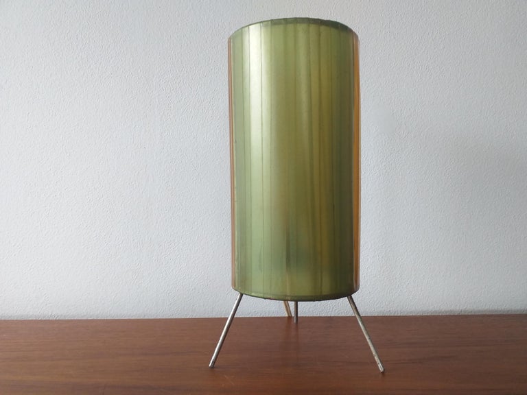 Metal Midcentury Table Lamp Rocket, Germany, 1950s For Sale