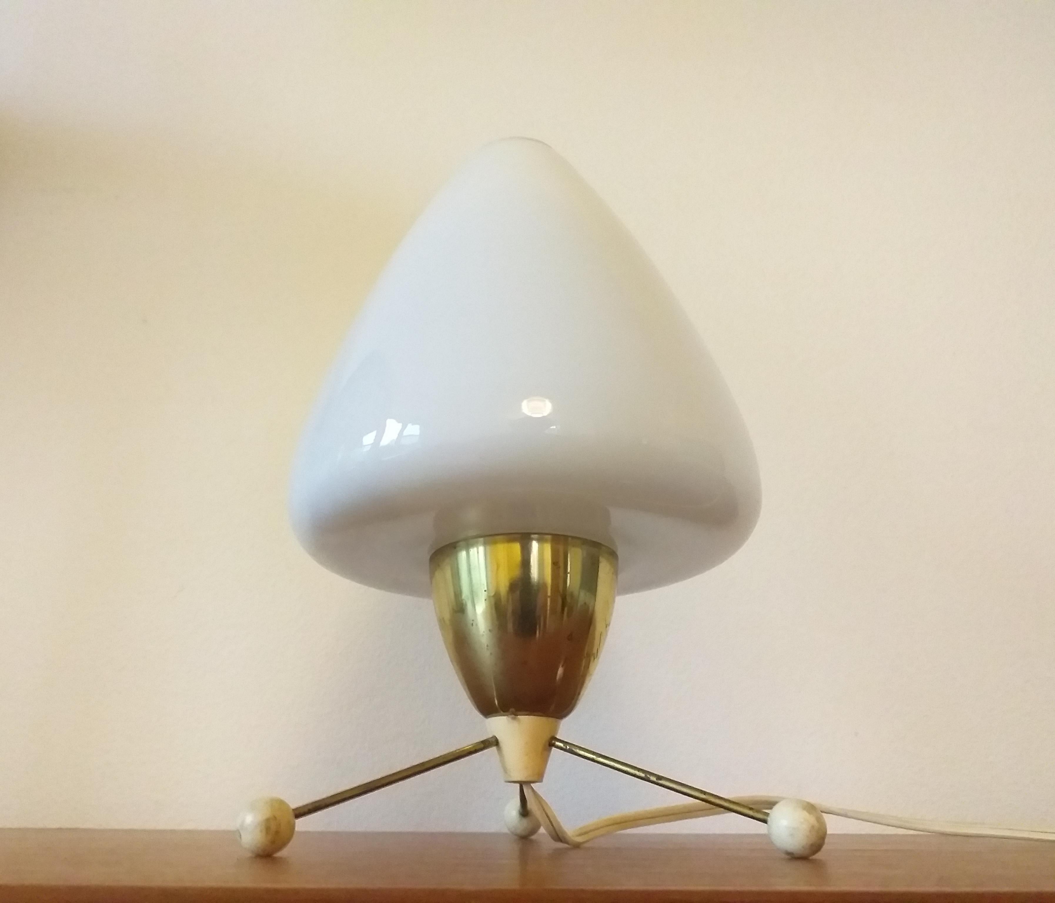 Midcentury Table Lamp Rocket, Stanislav Kučera, Kamenicky Senov, 1960s 2