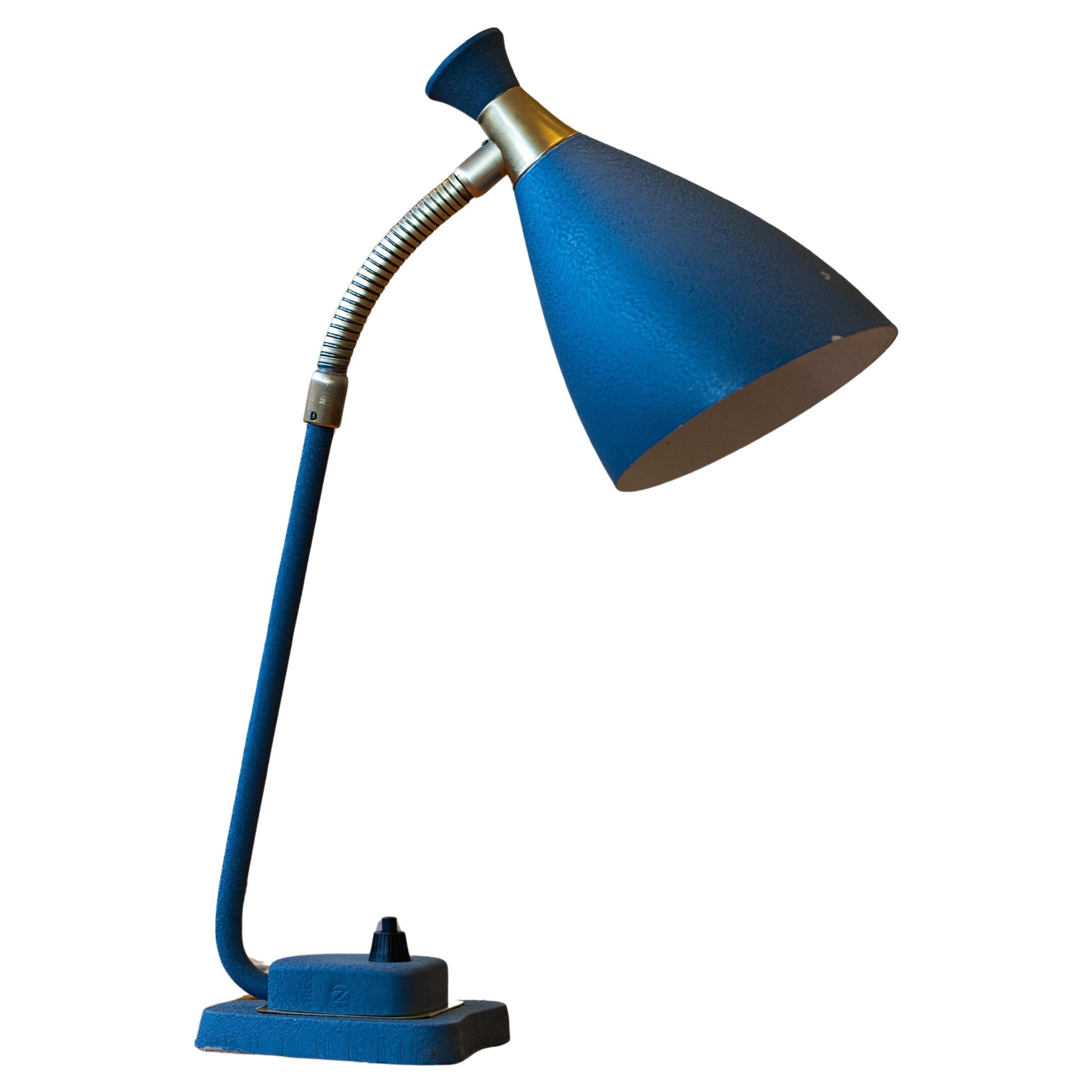 Lampe de table du milieu du siècle, Solbergs Fabrikker, Norvège, années 1950