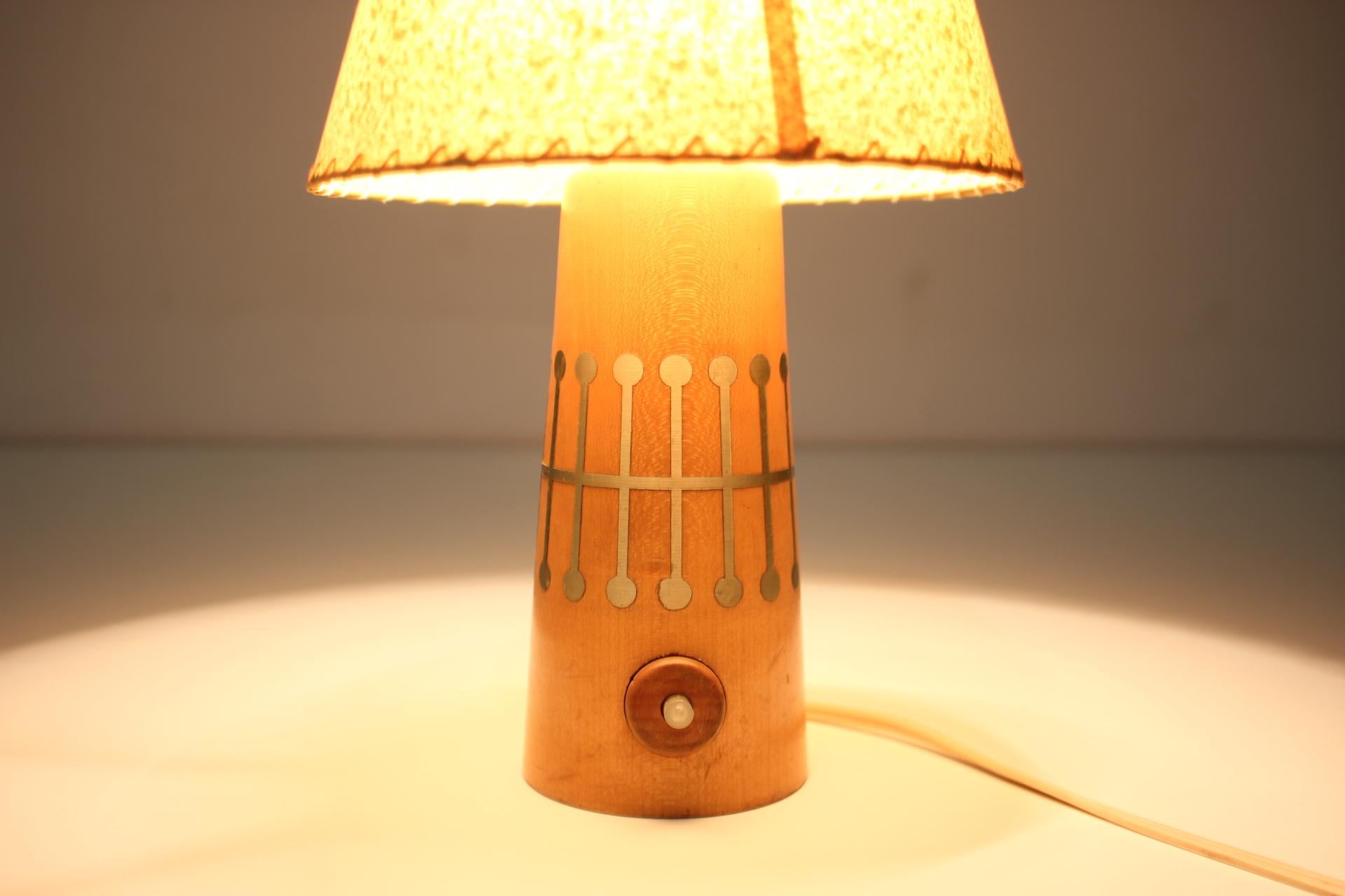 Midcentury Table Lamp/ Uluv, 1960s 3