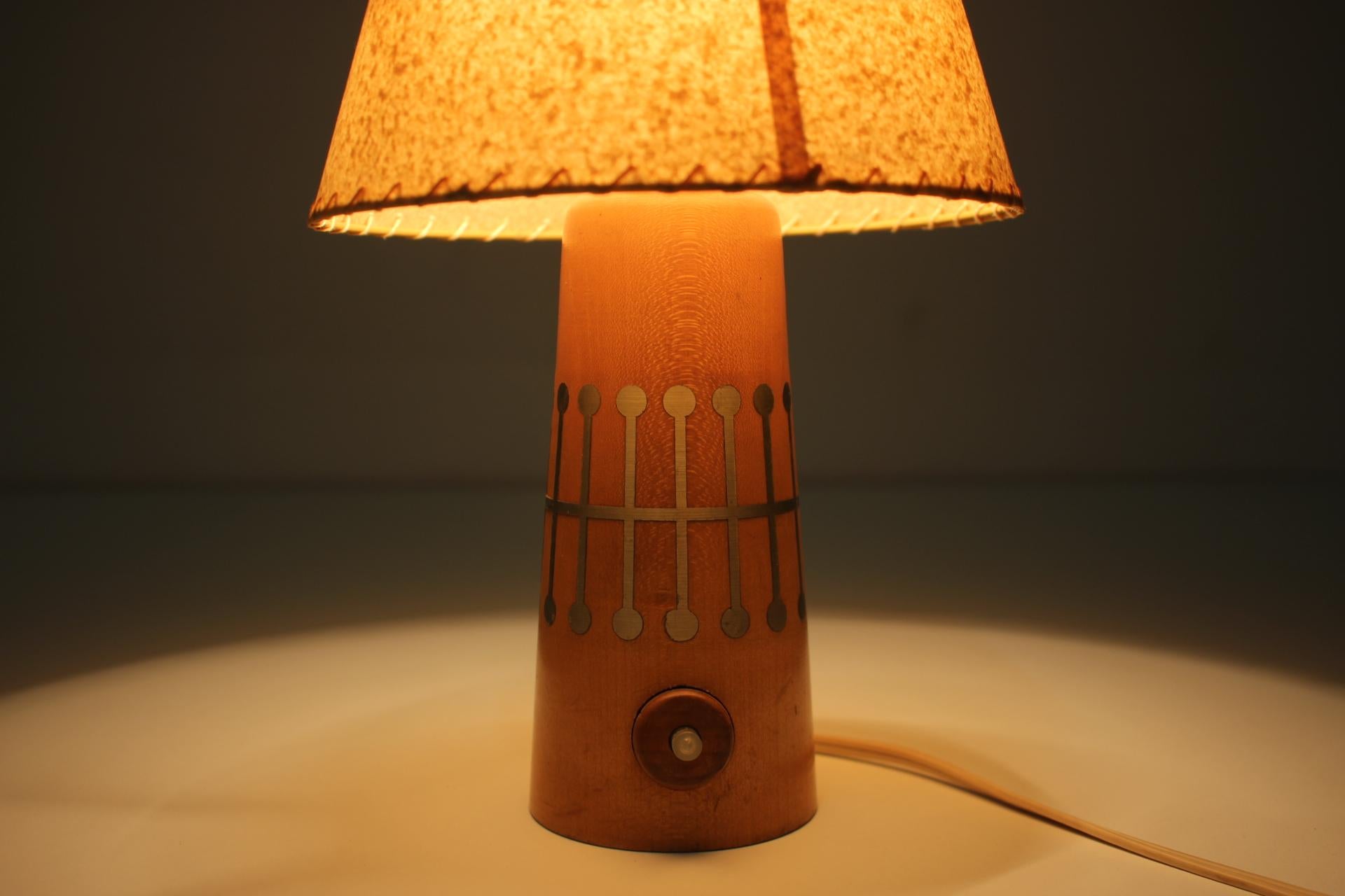 Midcentury Table Lamp/ Uluv, 1960s 4