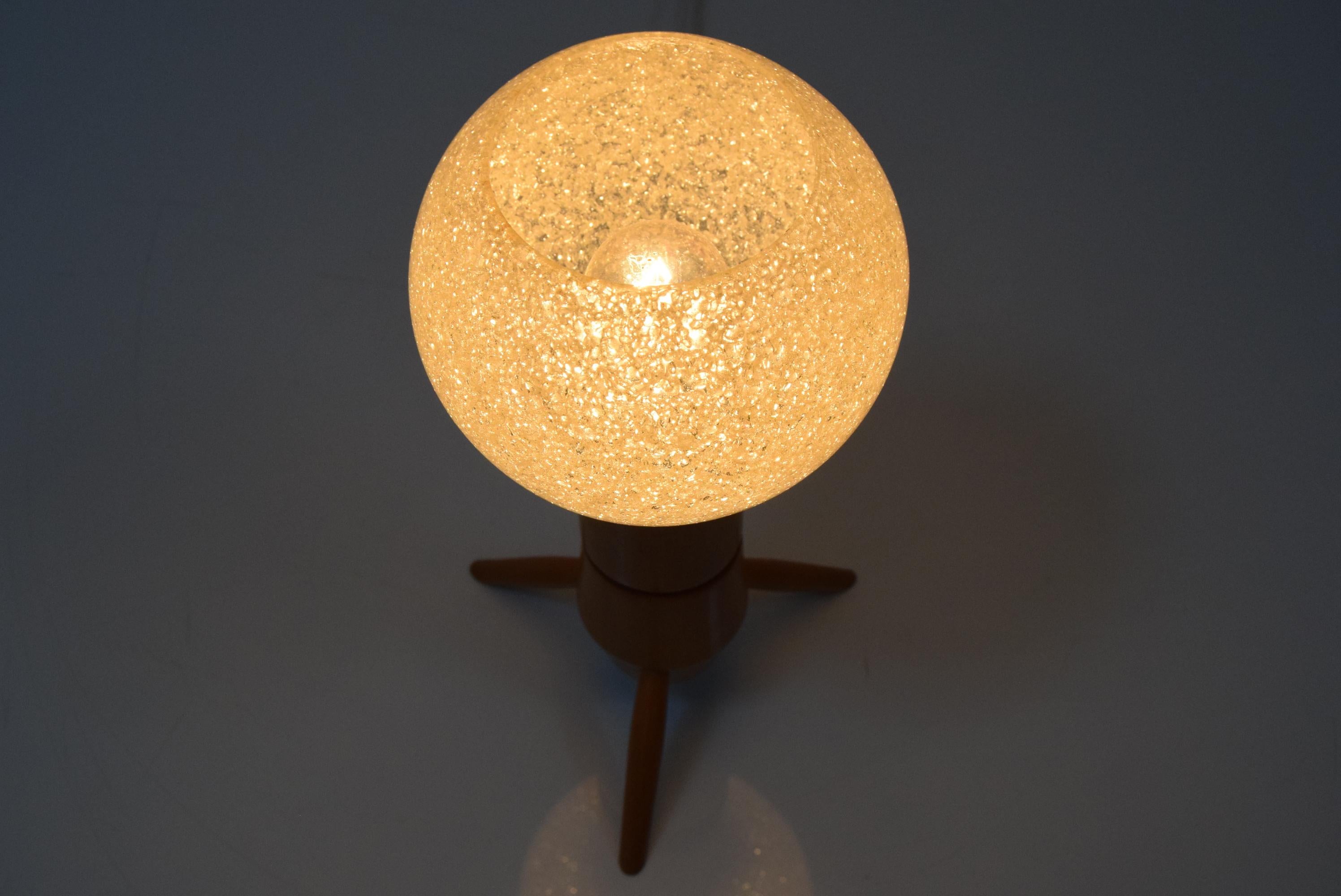 Czech Mid-Century Table Lamp/Uluv, 1960's For Sale