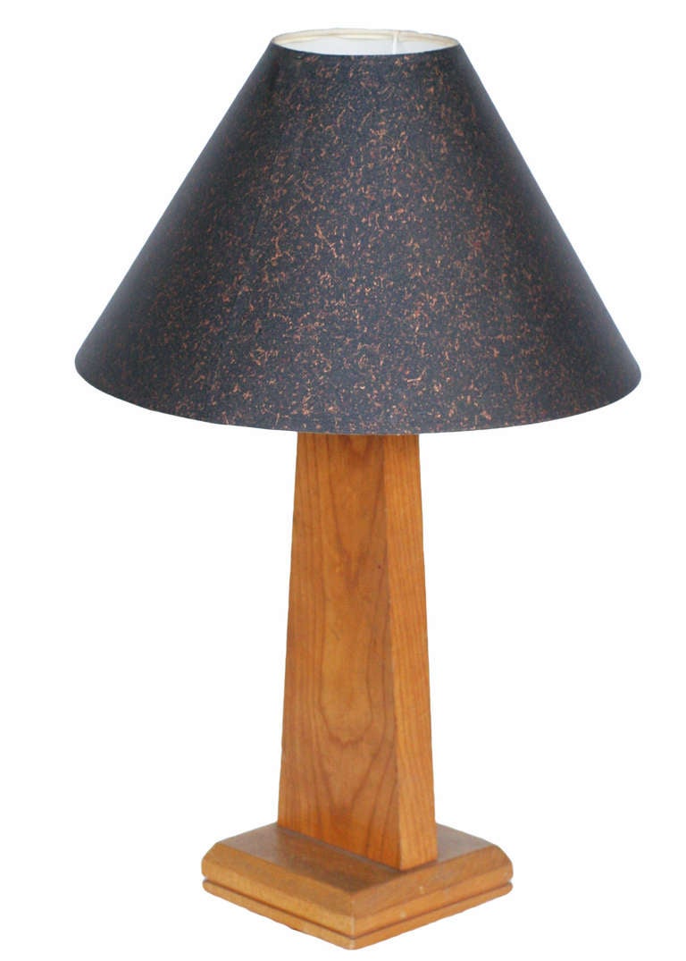Lampe de table du milieu du siècle dernier avec sculpture africaine Bon état - En vente à Van Nuys, CA