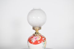 Mid-Century Table Lamp with Metal and Ceramic