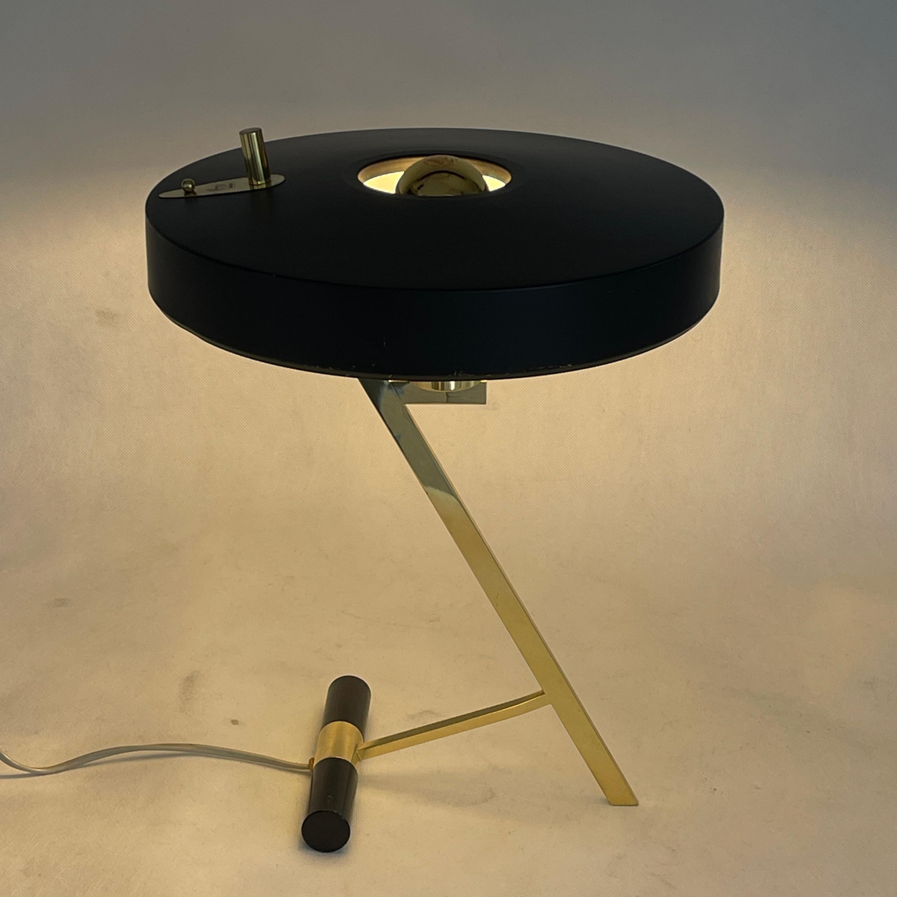 Metal mid-century Table Lamp 