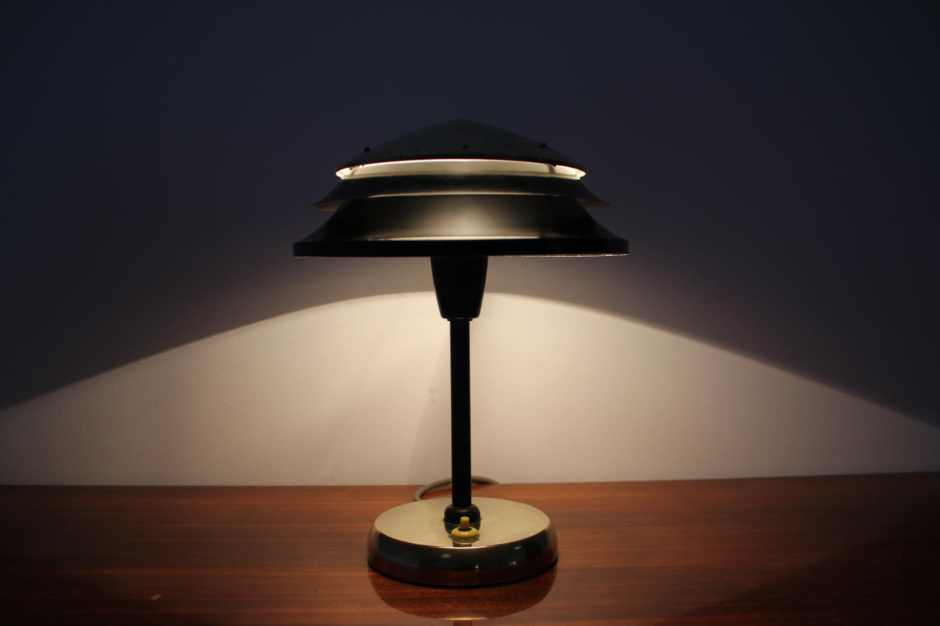 Metal Mid-Century Table Lamp Zukov, 1960's