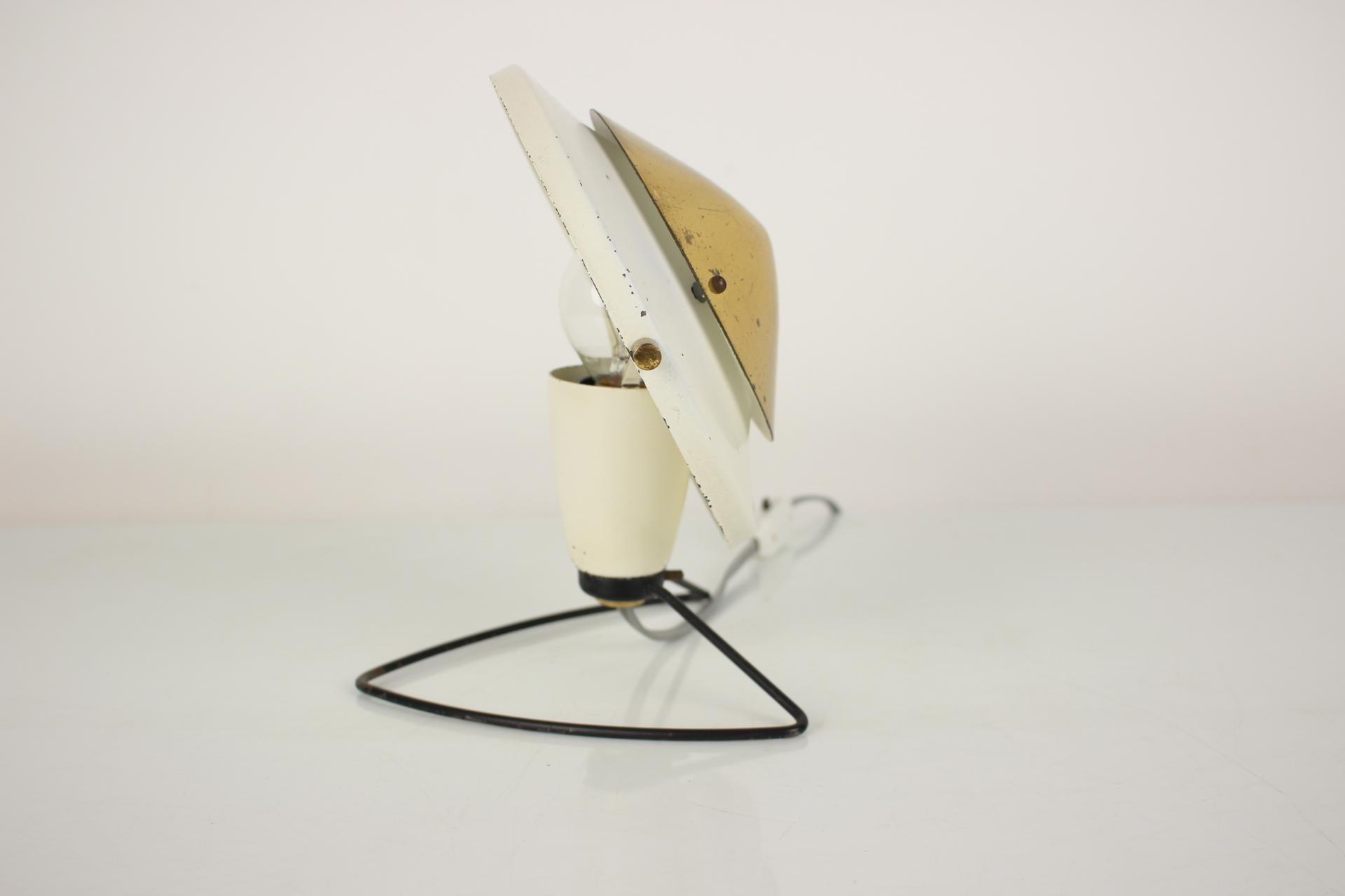 Mid-Century Table Lamp / Zukov, Brno, 1970's In Good Condition For Sale In Praha, CZ