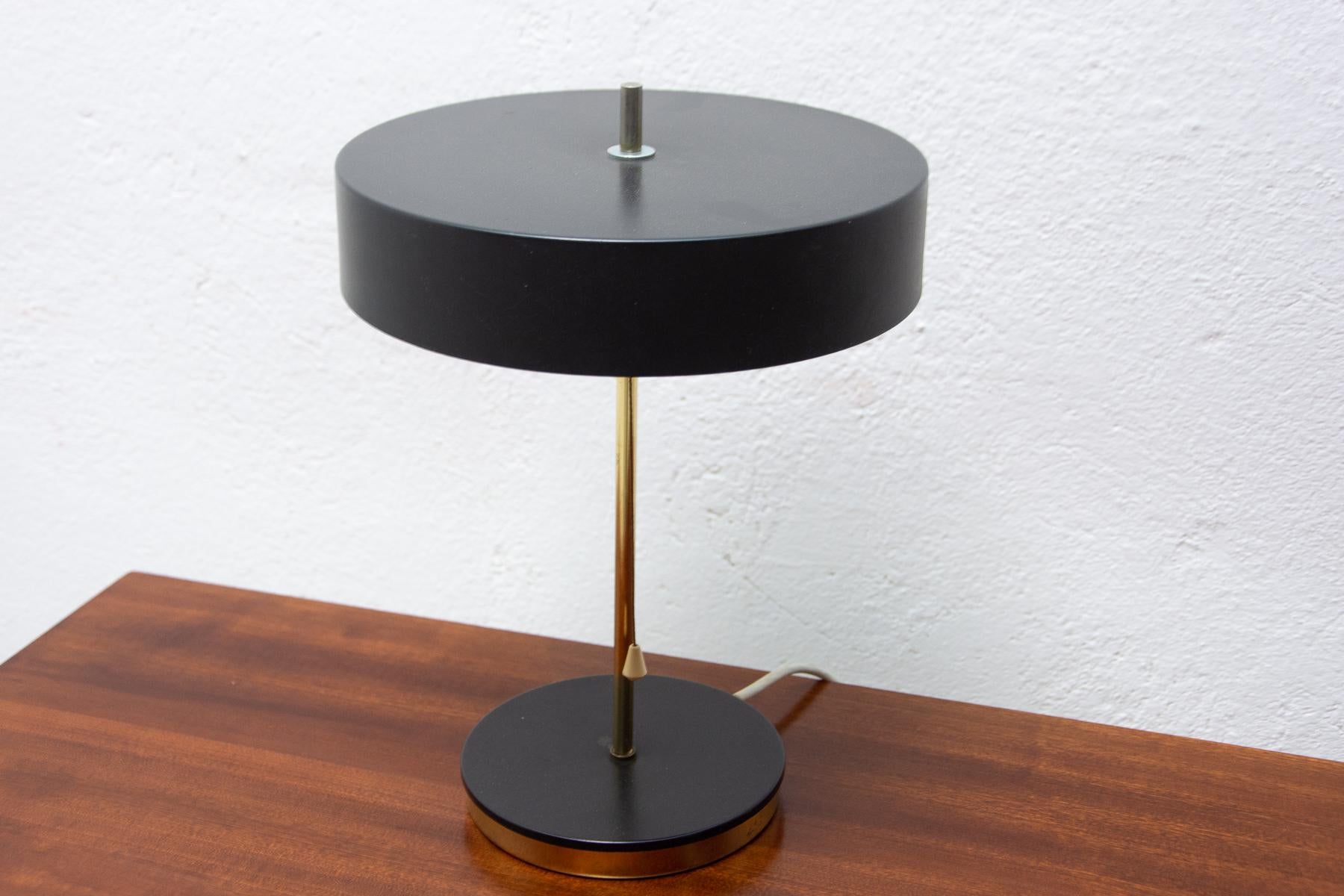 Mid Century Table Lamp, 1960's, Czechoslovakia In Good Condition In Prague 8, CZ