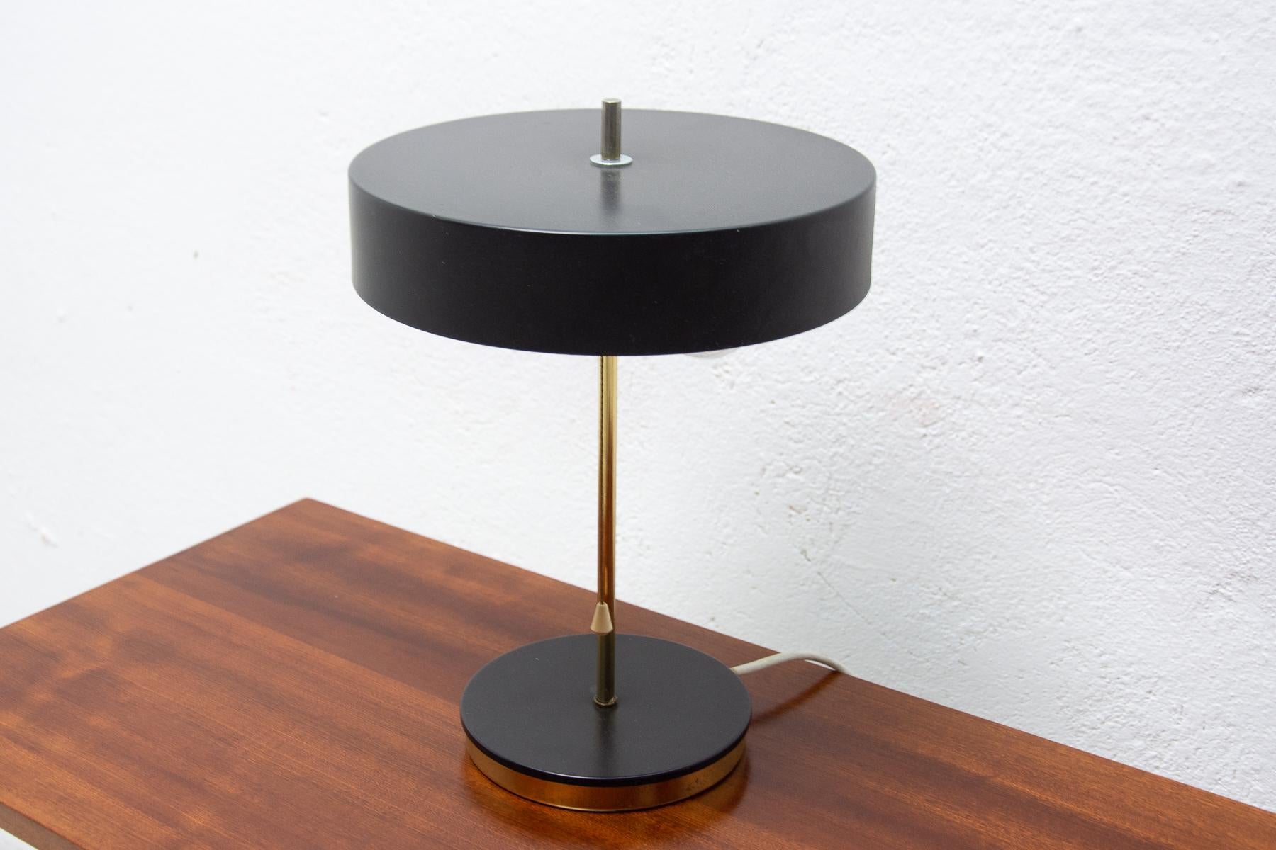 20th Century Mid Century Table Lamp, 1960's, Czechoslovakia