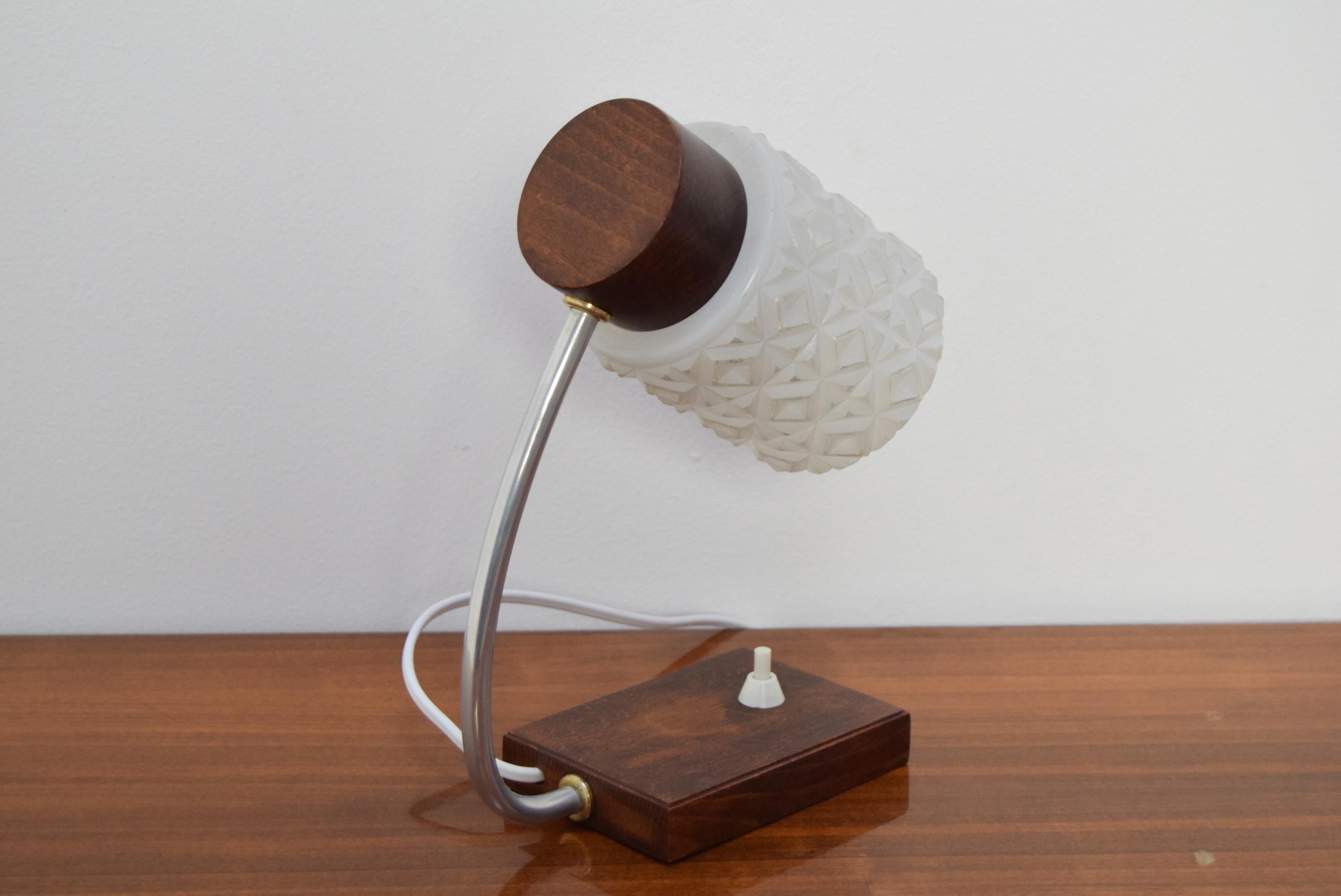 Czech Mid-Century Table Lamp, 1960’s For Sale