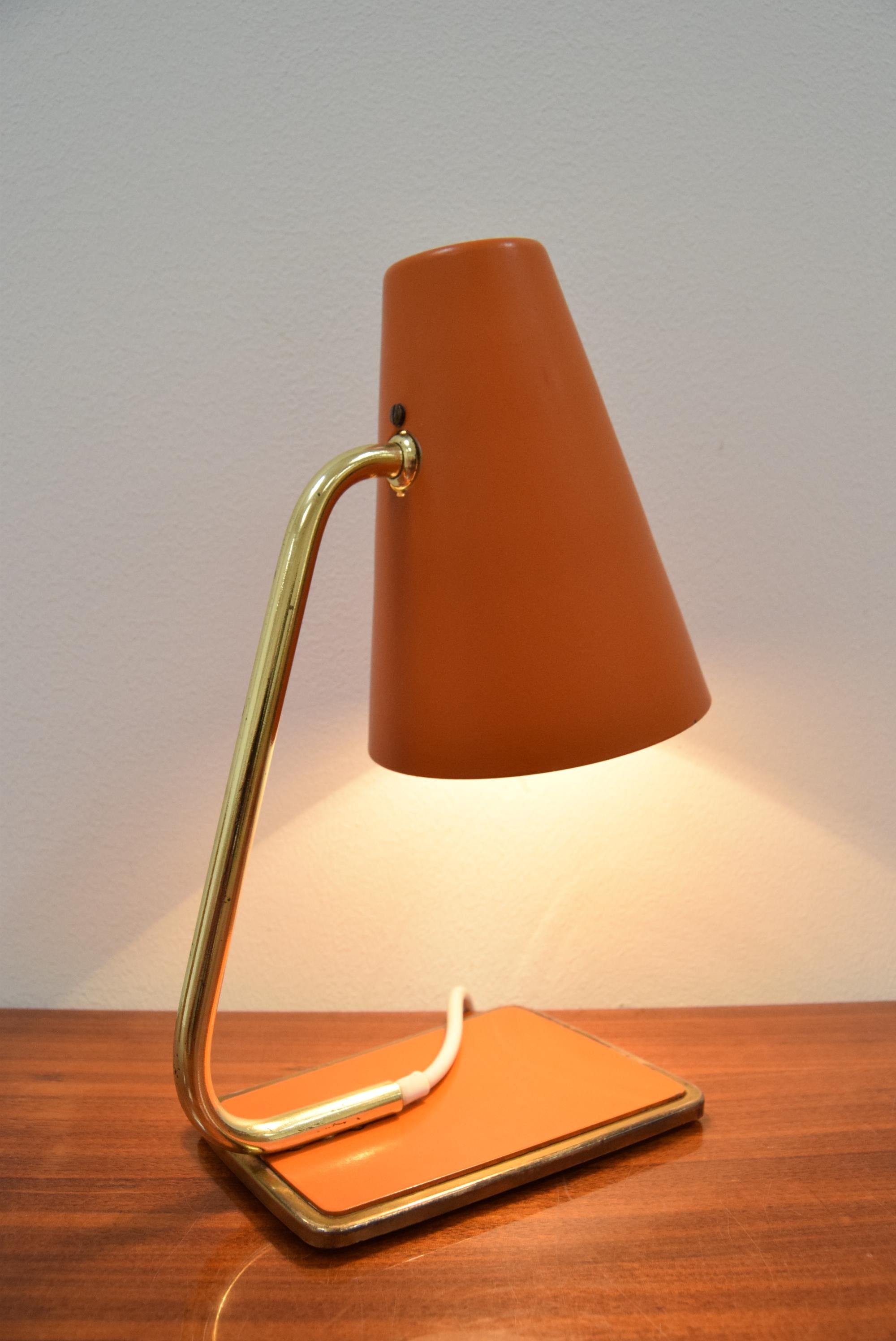 Czech Mid-Century Table Lamp, 1970's