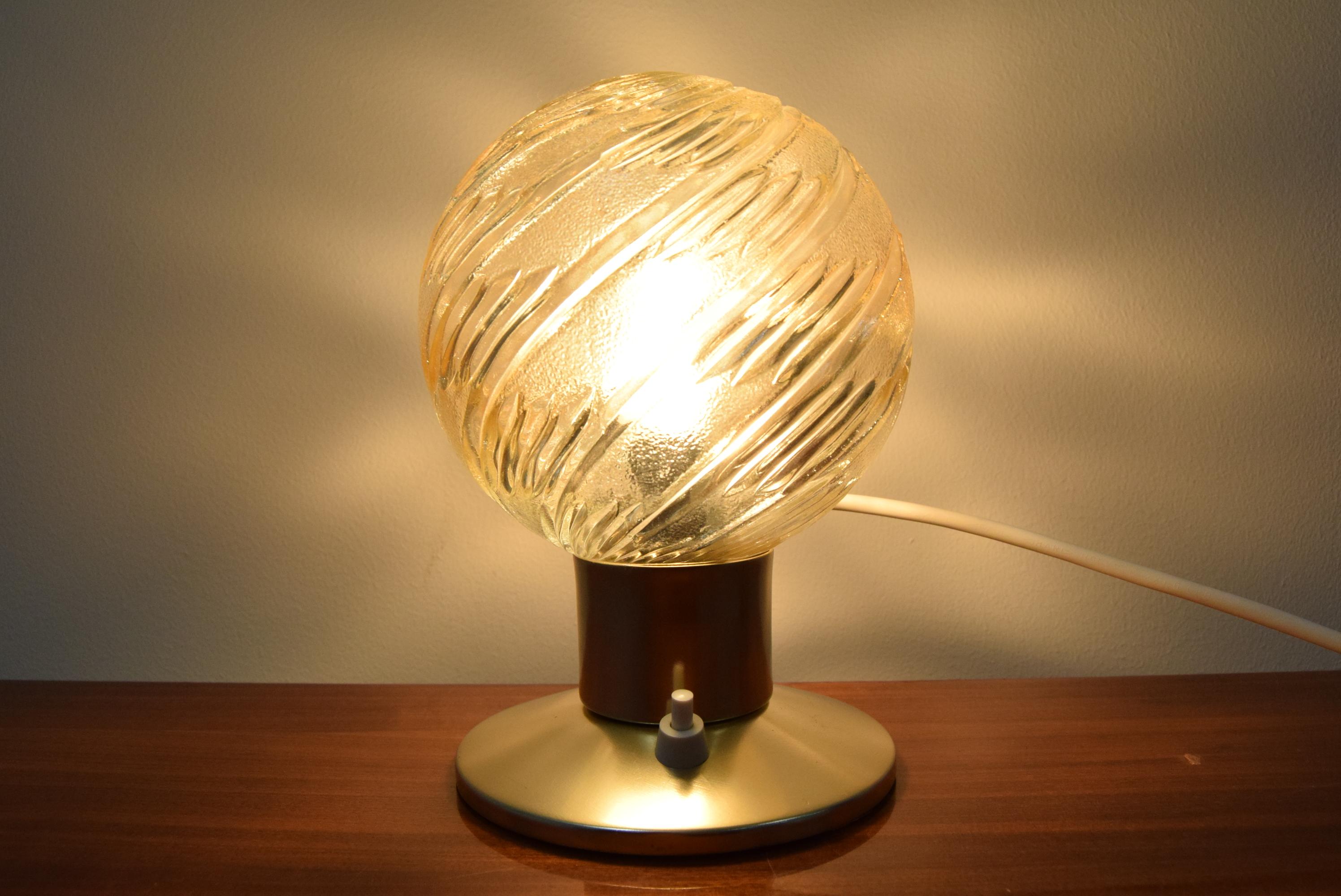 Mid-Century Table Lamp, 1970’s In Good Condition For Sale In Praha, CZ