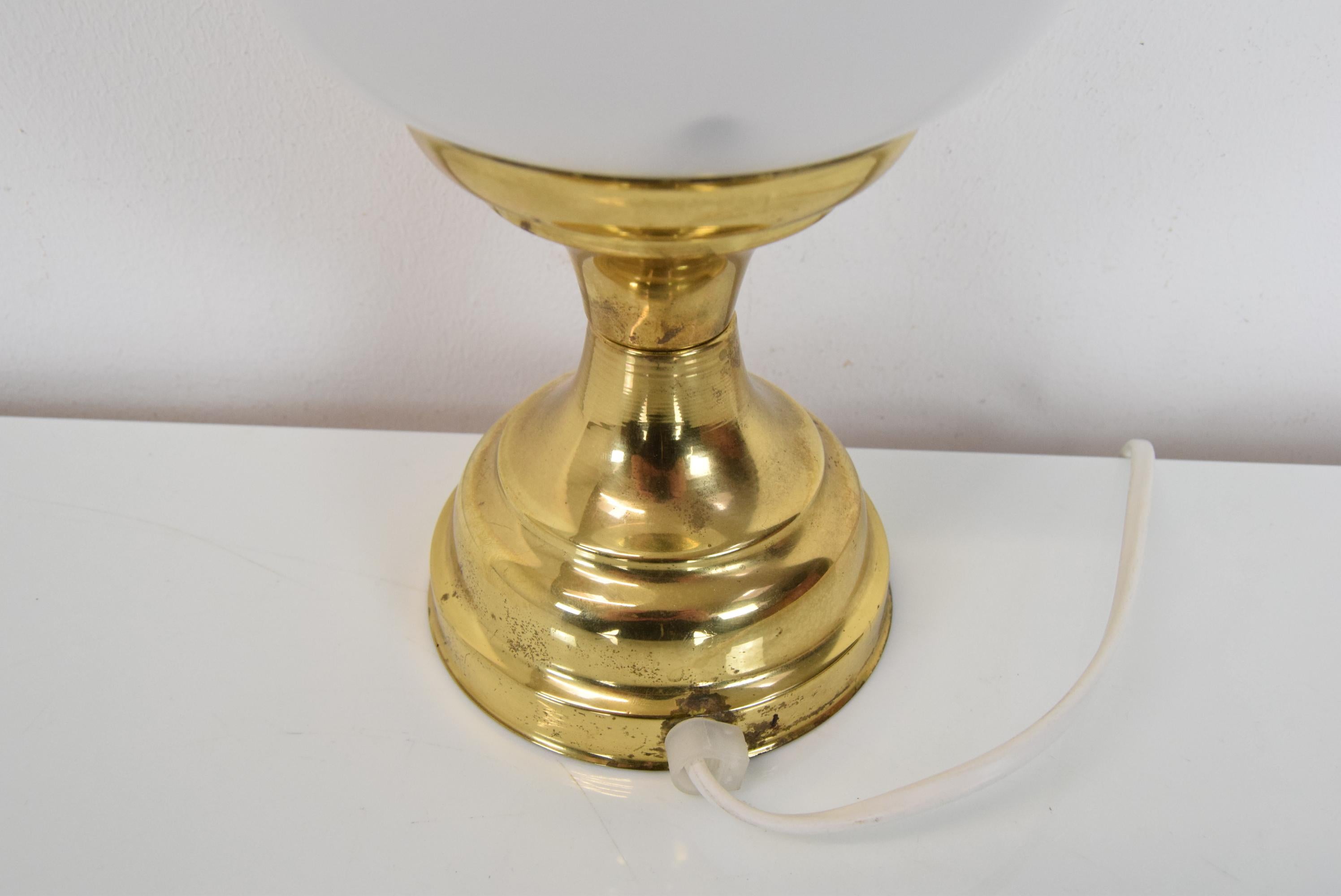 Mid-Century Table Lamp, 1970's In Good Condition For Sale In Praha, CZ