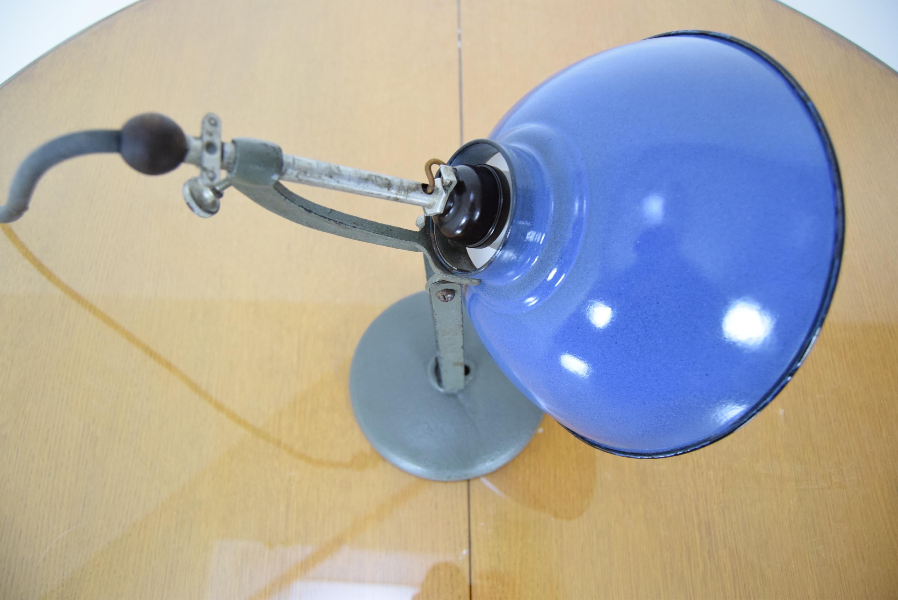 Fin du 20e siècle Lampe de table du milieu du siècle dernier, années 1970 en vente