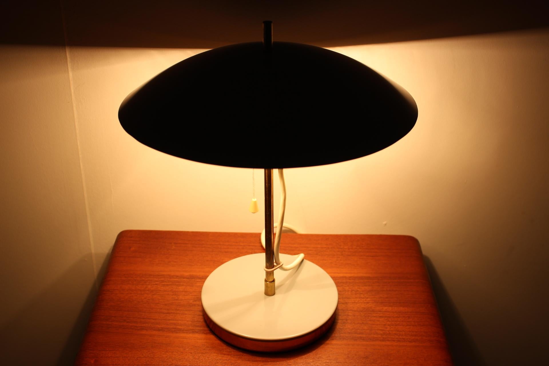 Metal Midcentury Table Lamp, 1970s For Sale