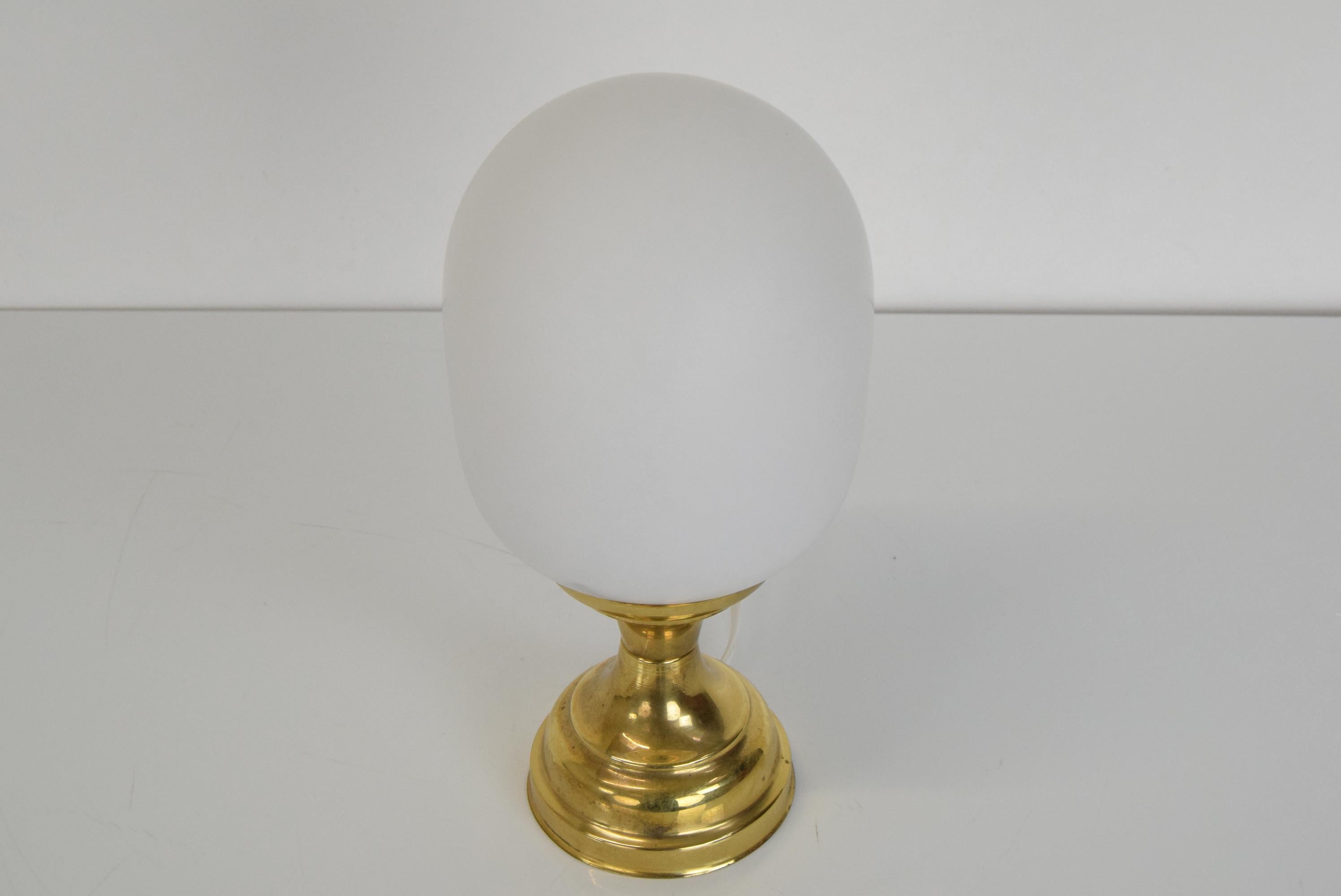 Brass Mid-Century Table Lamp, 1970's For Sale