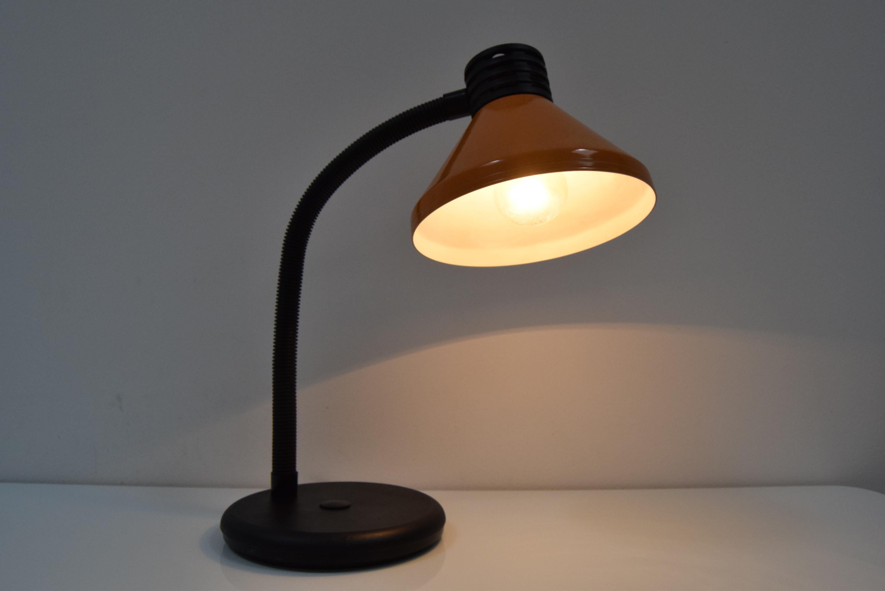 Czech Mid-Century Table Lamp, 1980's For Sale