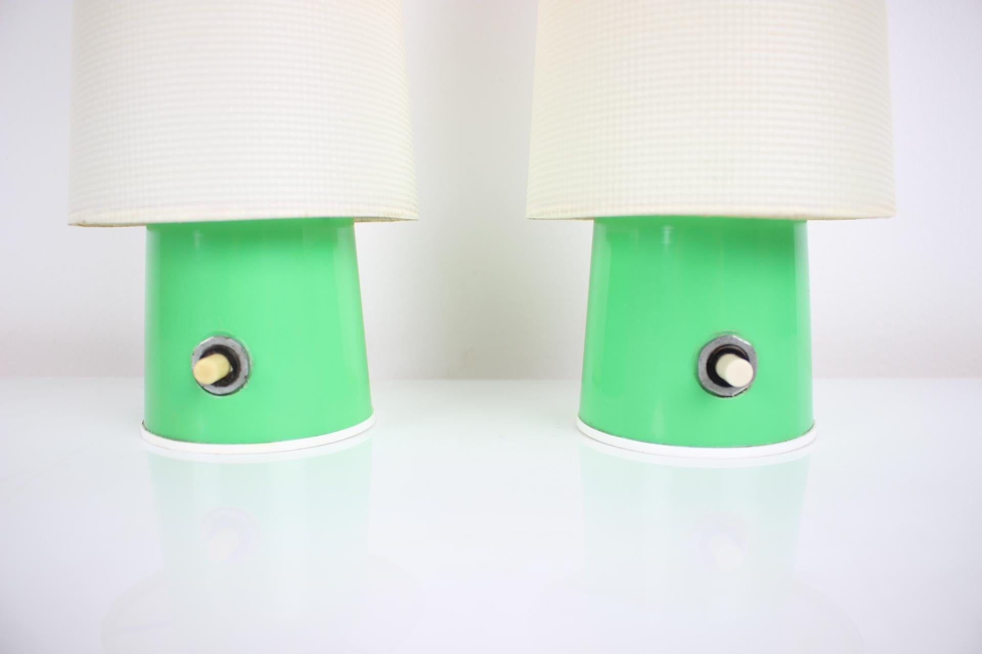 German Mid-Century Table Lamps, 1970's