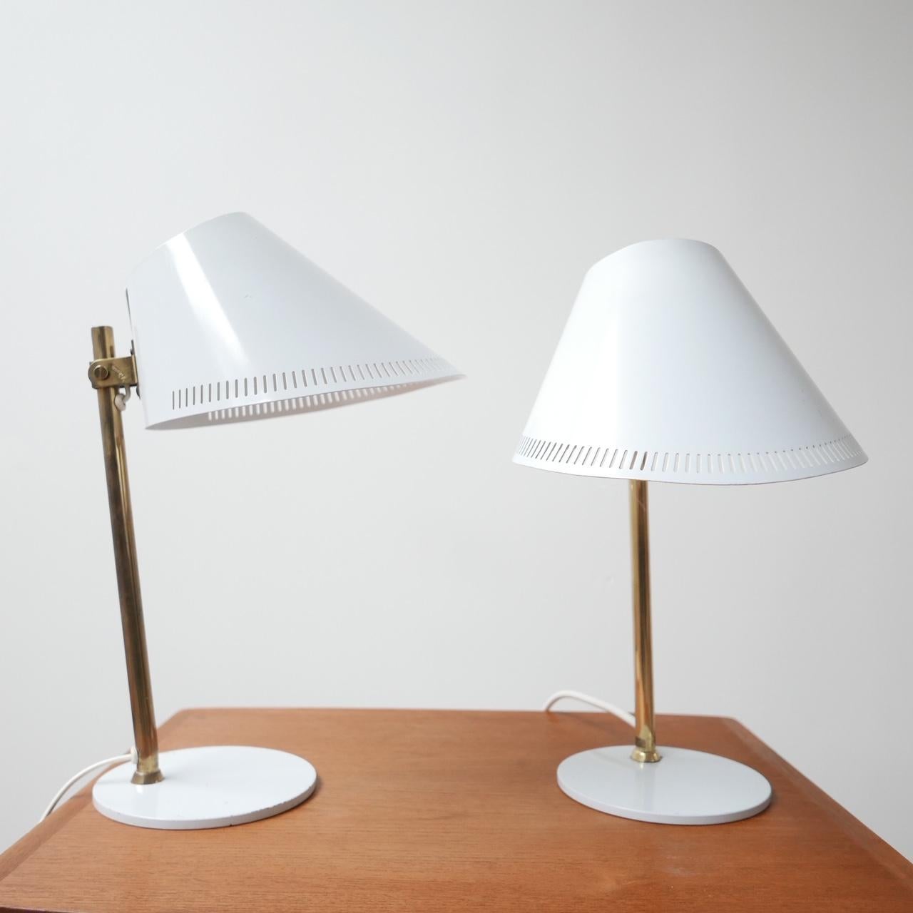 Midcentury Table lamps by Paavo Tynell H5-8/9227 Model 5