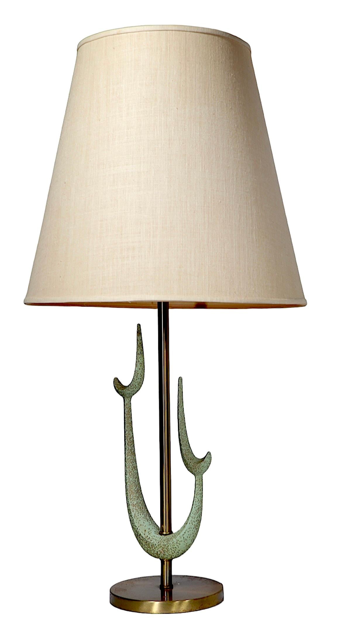20th Century Mid Century Table Lamps by Rembrandt c. 1950's 2 available  For Sale