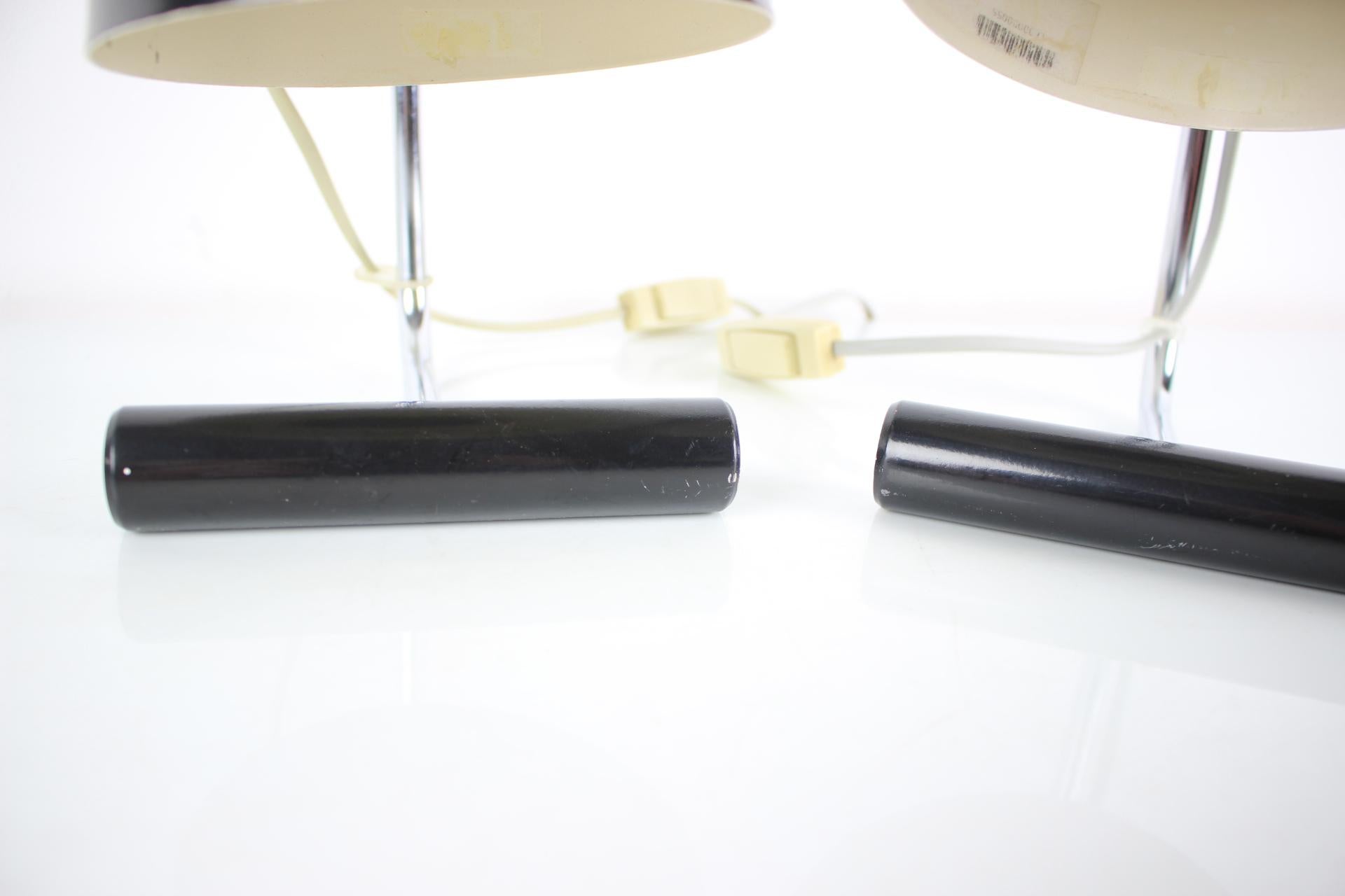 Lampes de table du milieu du siècle conçues par Josef Hurka pour Napako, années 1970 en vente 4