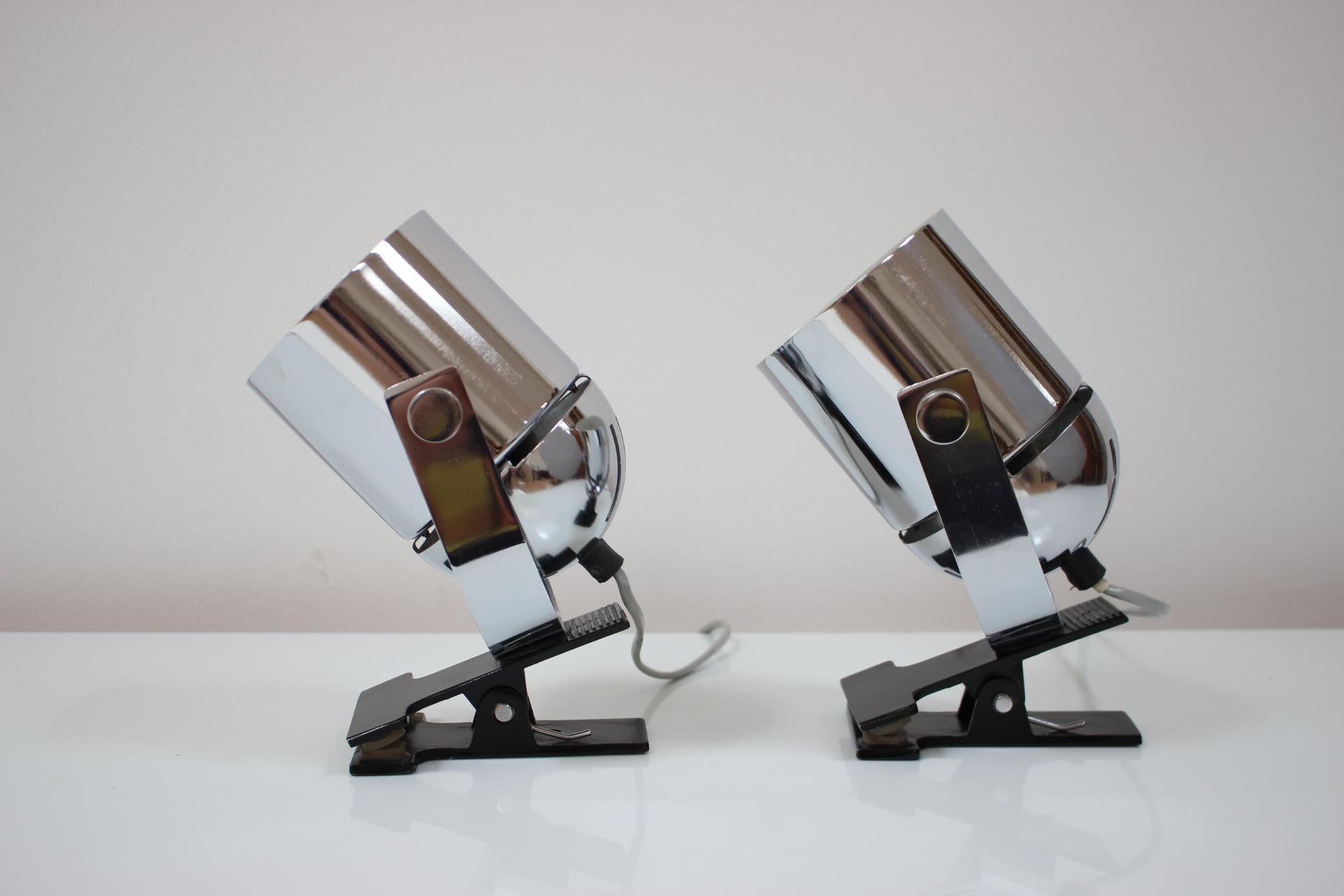 Mid-Century Modern Mid-Century Table Lamps Designed by Stanislav Indra, 1970's For Sale