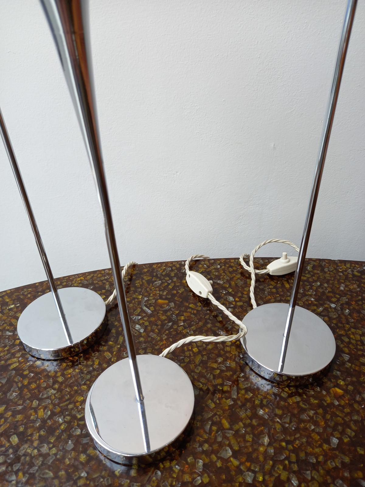 Mid-Century Table Lamps / Floor Lamps Att. Angelo Brotto, Set of 3 For Sale 6
