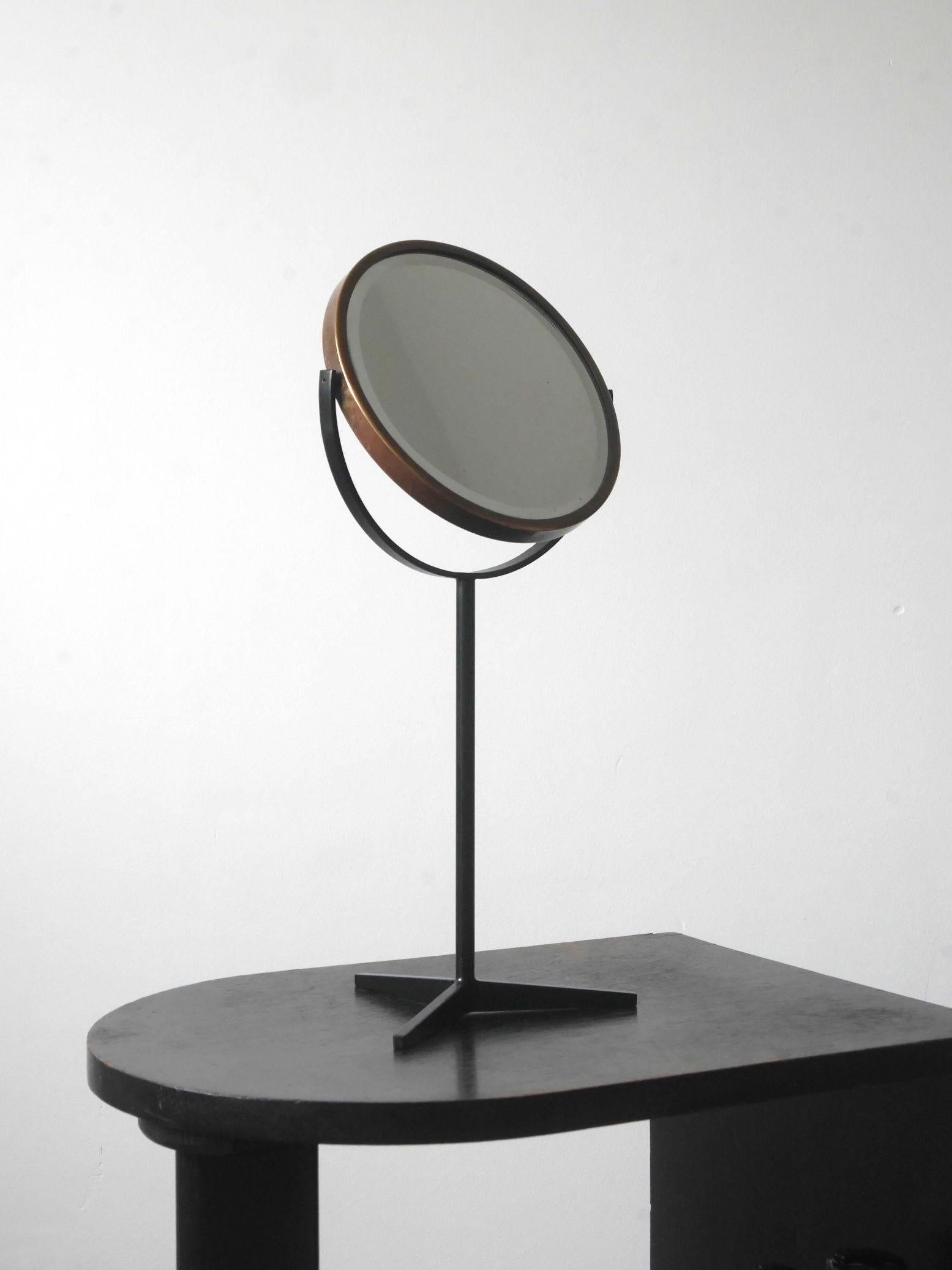 Mid-Century Modern Midcentury Table Mirror by Peter Cuddon, England
