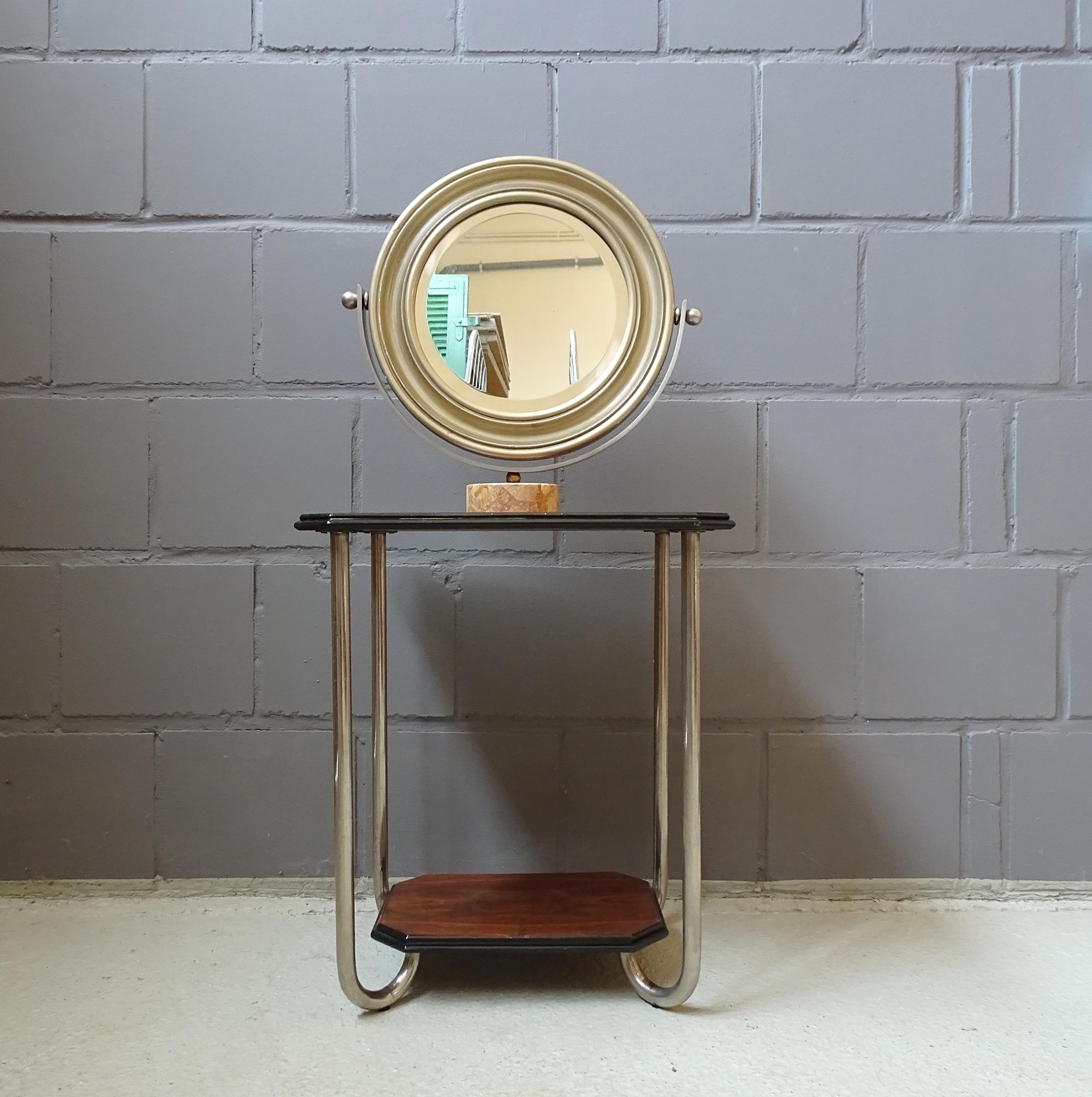 Mid-Century Table Mirror Narciso by Sergio Mazza, Italy, 1960s For Sale 4