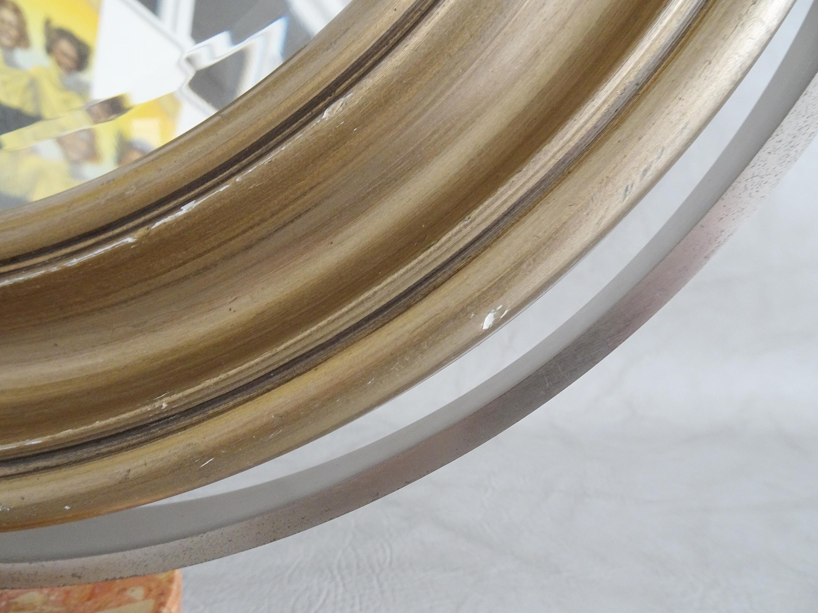 Mid-Century Table Mirror Narciso by Sergio Mazza, Italy, 1960s In Good Condition For Sale In Saarbruecken, DE