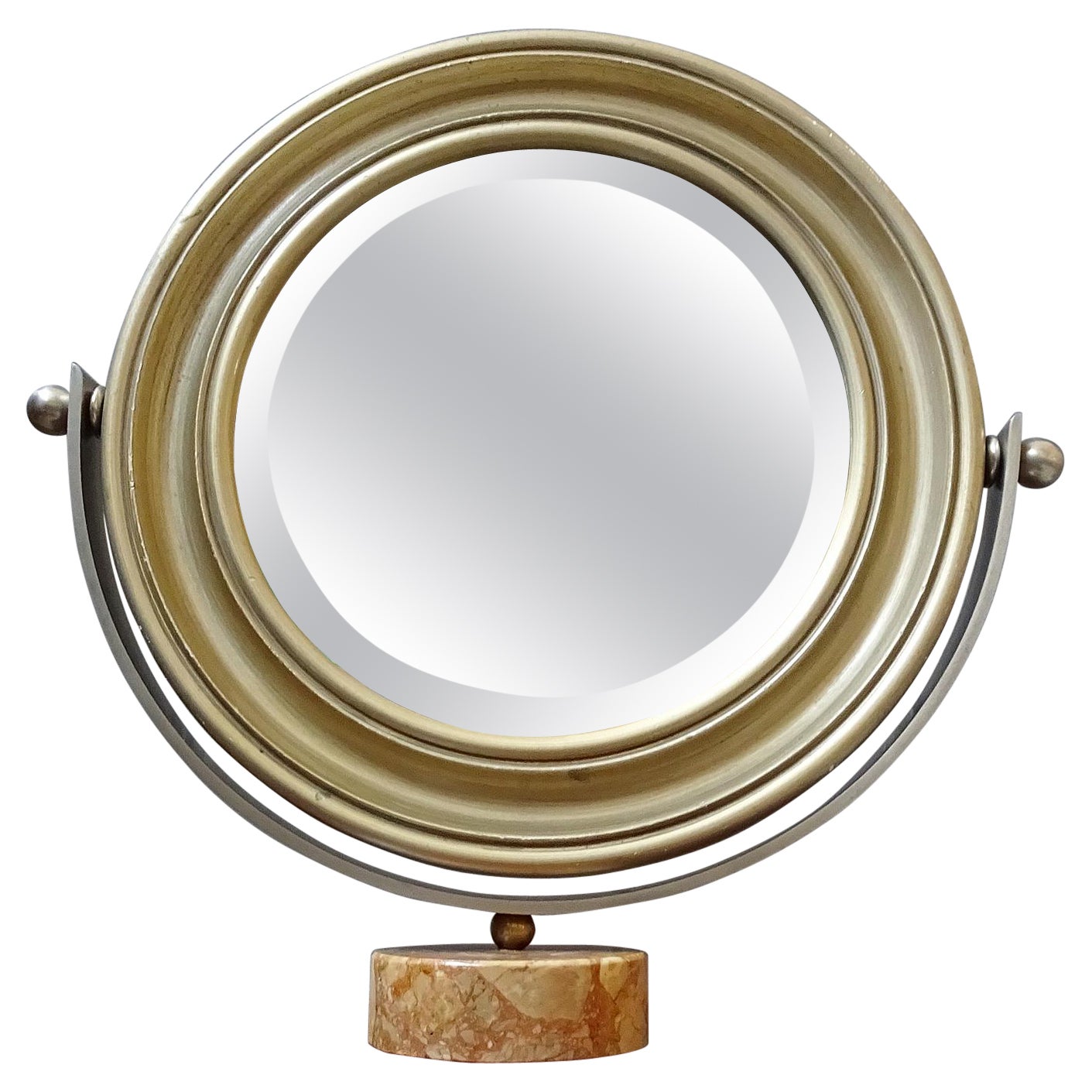 Espejo de mesa de mediados de siglo Narciso by Sergio Mazza, Italia, Años 60