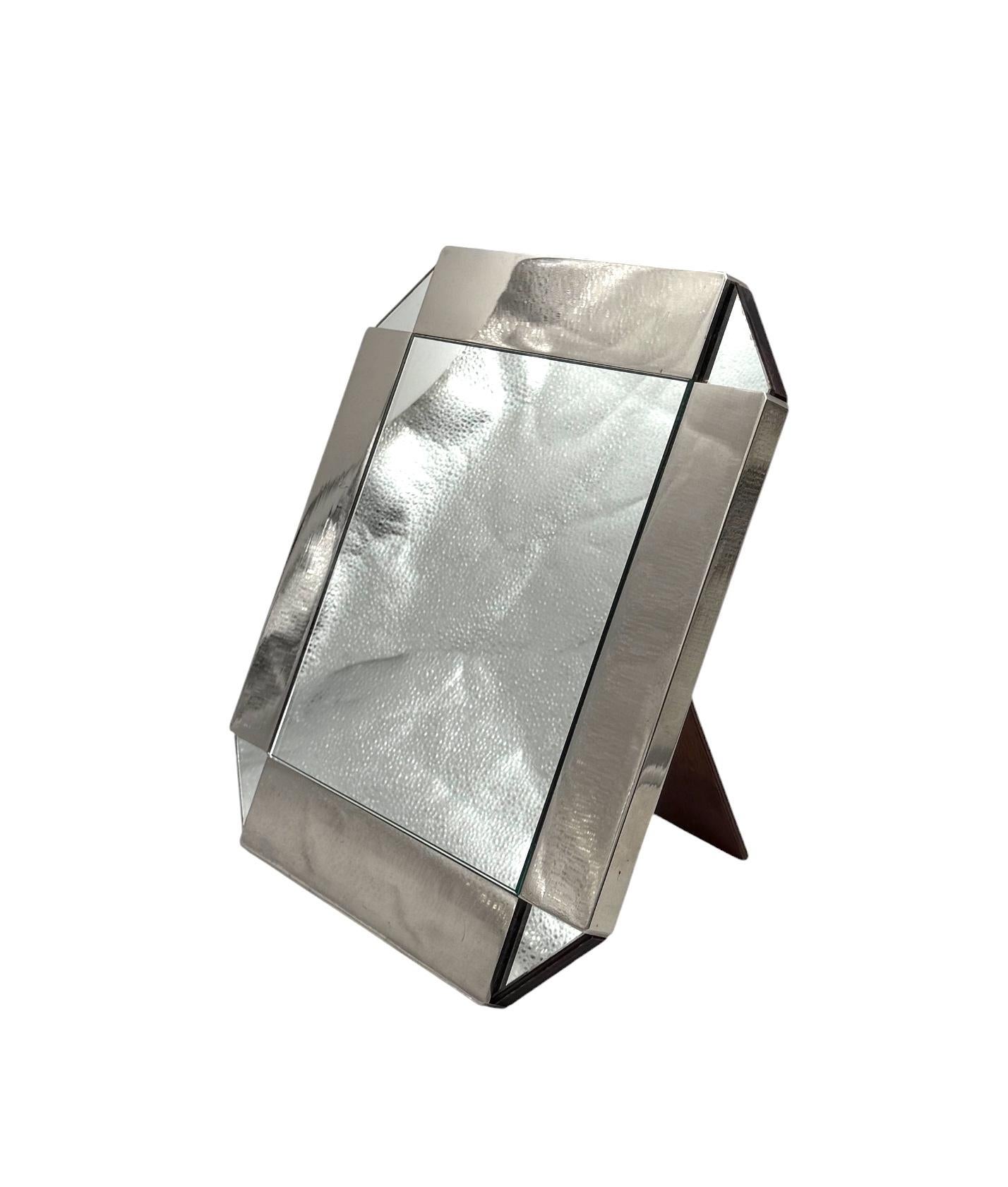 Miroir de table / vanité du milieu du siècle, Italie 1970 en vente 4