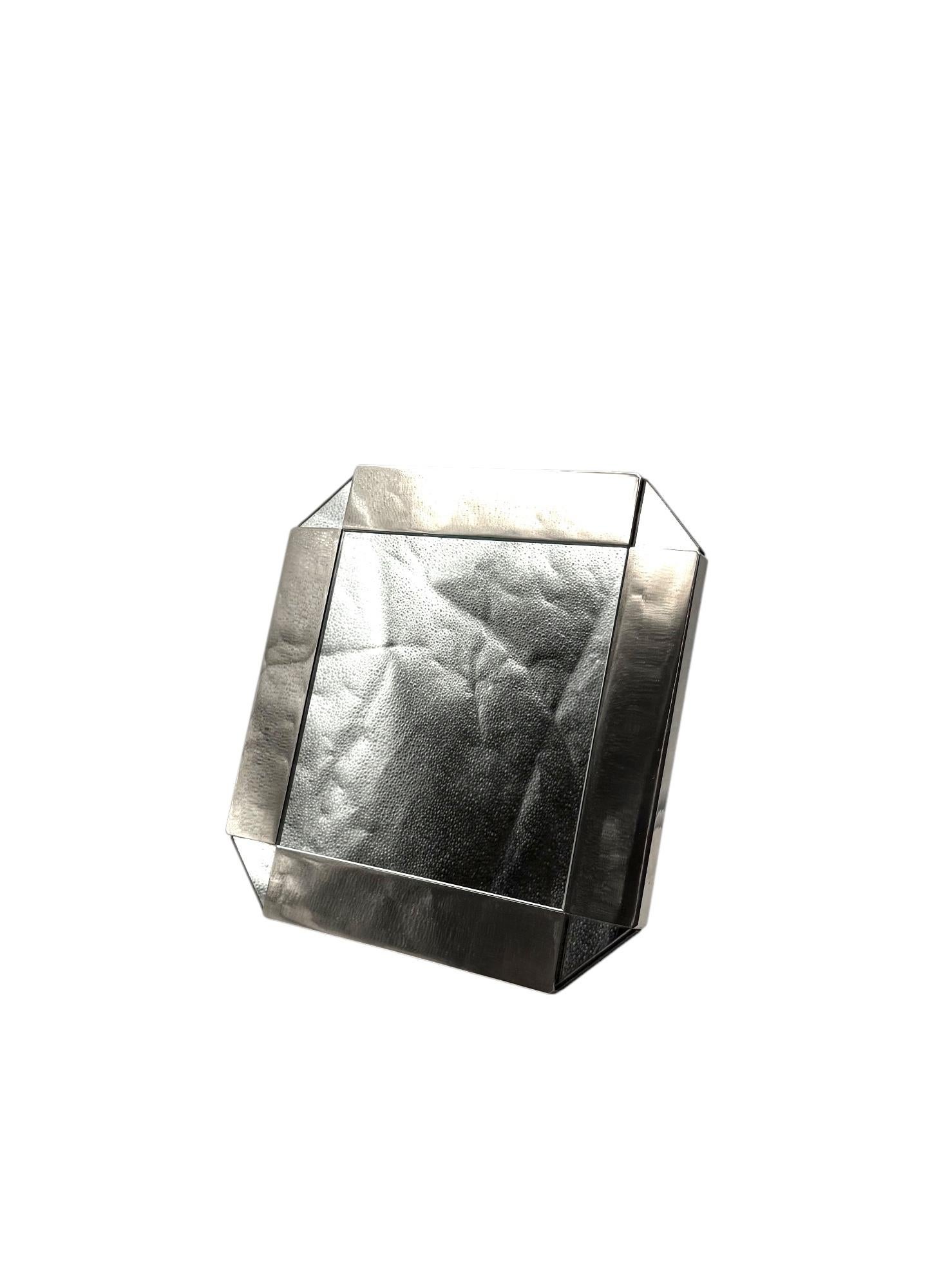 Miroir de table / vanité du milieu du siècle, Italie 1970 en vente 1