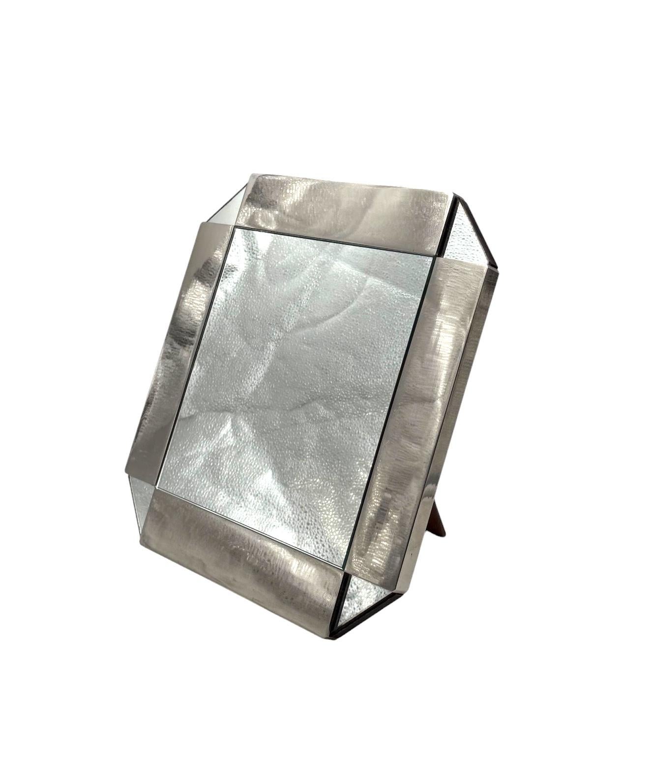 Miroir de table / vanité du milieu du siècle, Italie 1970 en vente 3