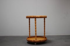 Mid-Century Table on Wheels, 1970s, Czechoslovakia