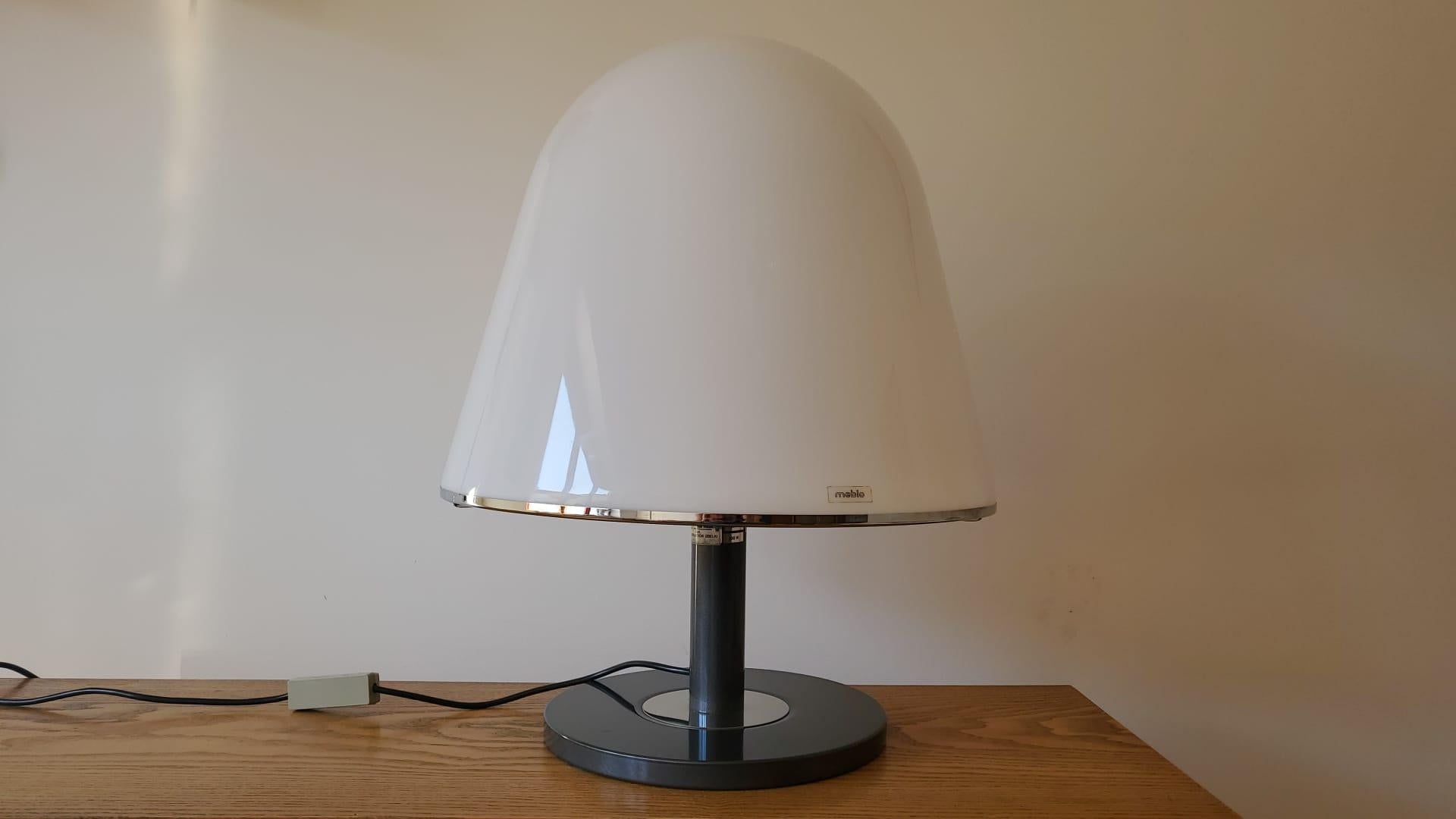 Mid-Century Modern Mid Century Table or Floor Lamp Kuala Meblo, Designed by Franco Bresciani, 1970s For Sale